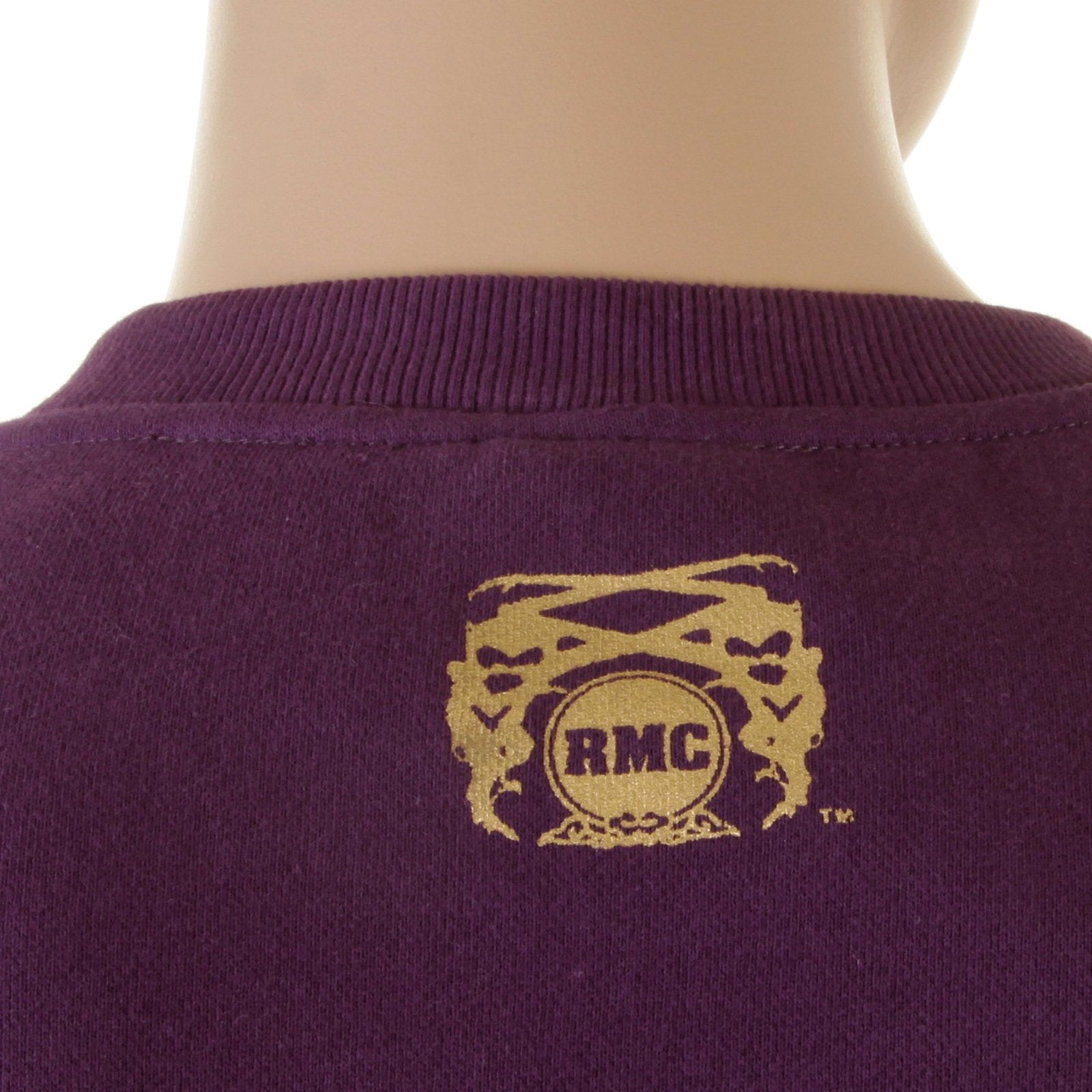 RMC MARTIN KSOHOH LARGE FITTING PURPLE RWC141161 CREW NECK LILAC TOYO STORY MOUNTAIN PRINTED SWEATSHIRT REDM0946