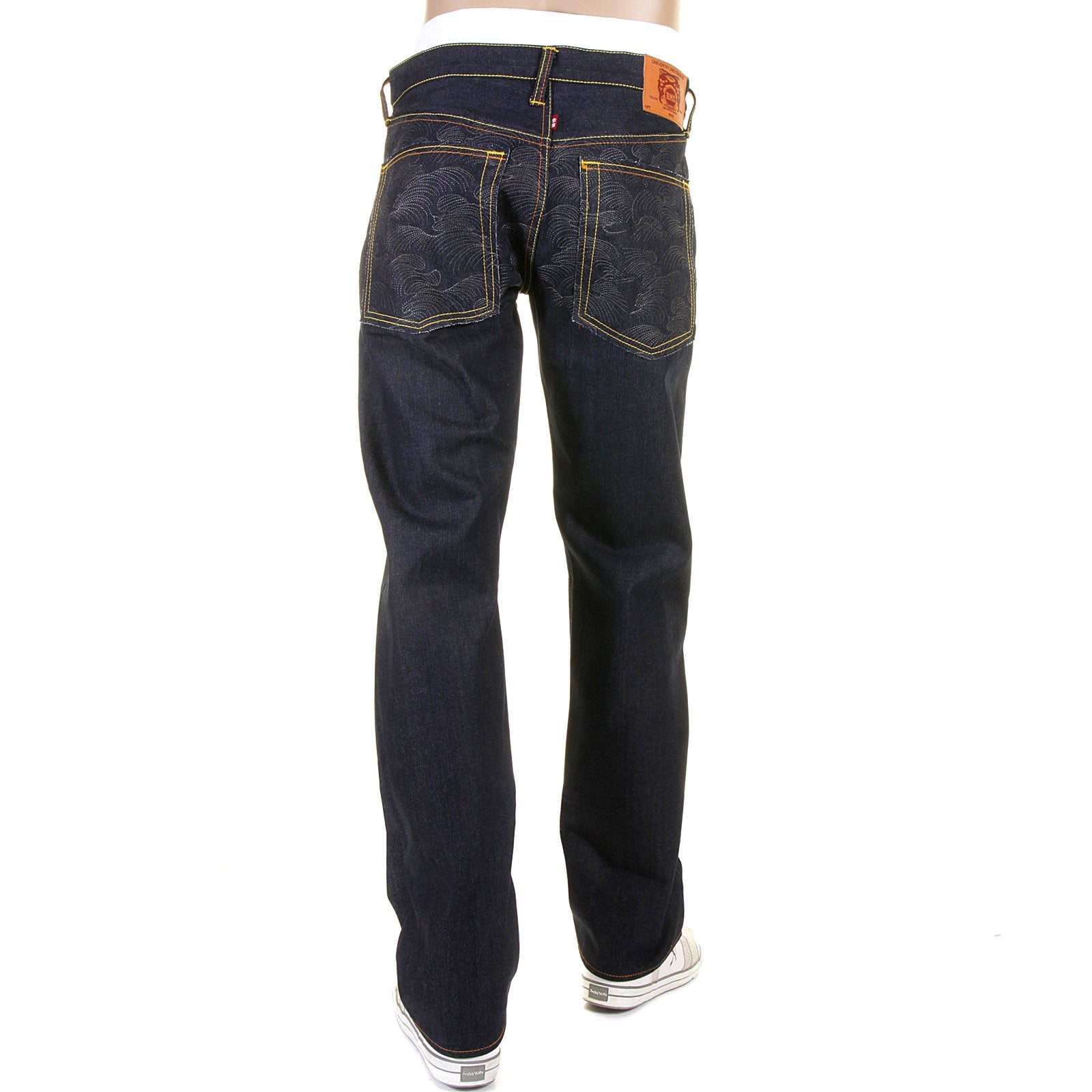 RMC MARTIN KSOHOH JEANS FULL BACK CHARCOAL TSUNAMI WAVE REDM1775