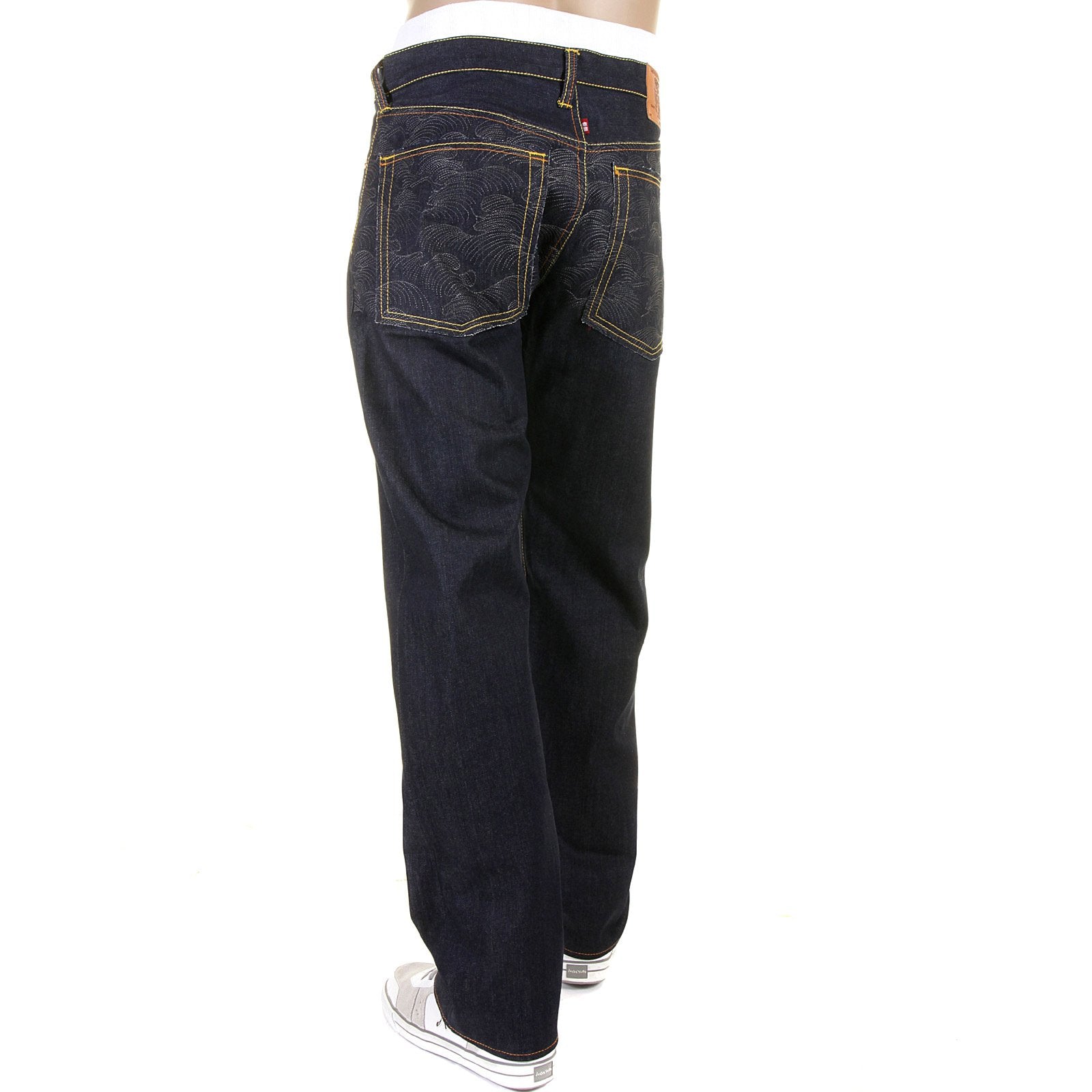 RMC MARTIN KSOHOH JEANS FULL BACK CHARCOAL TSUNAMI WAVE REDM1775