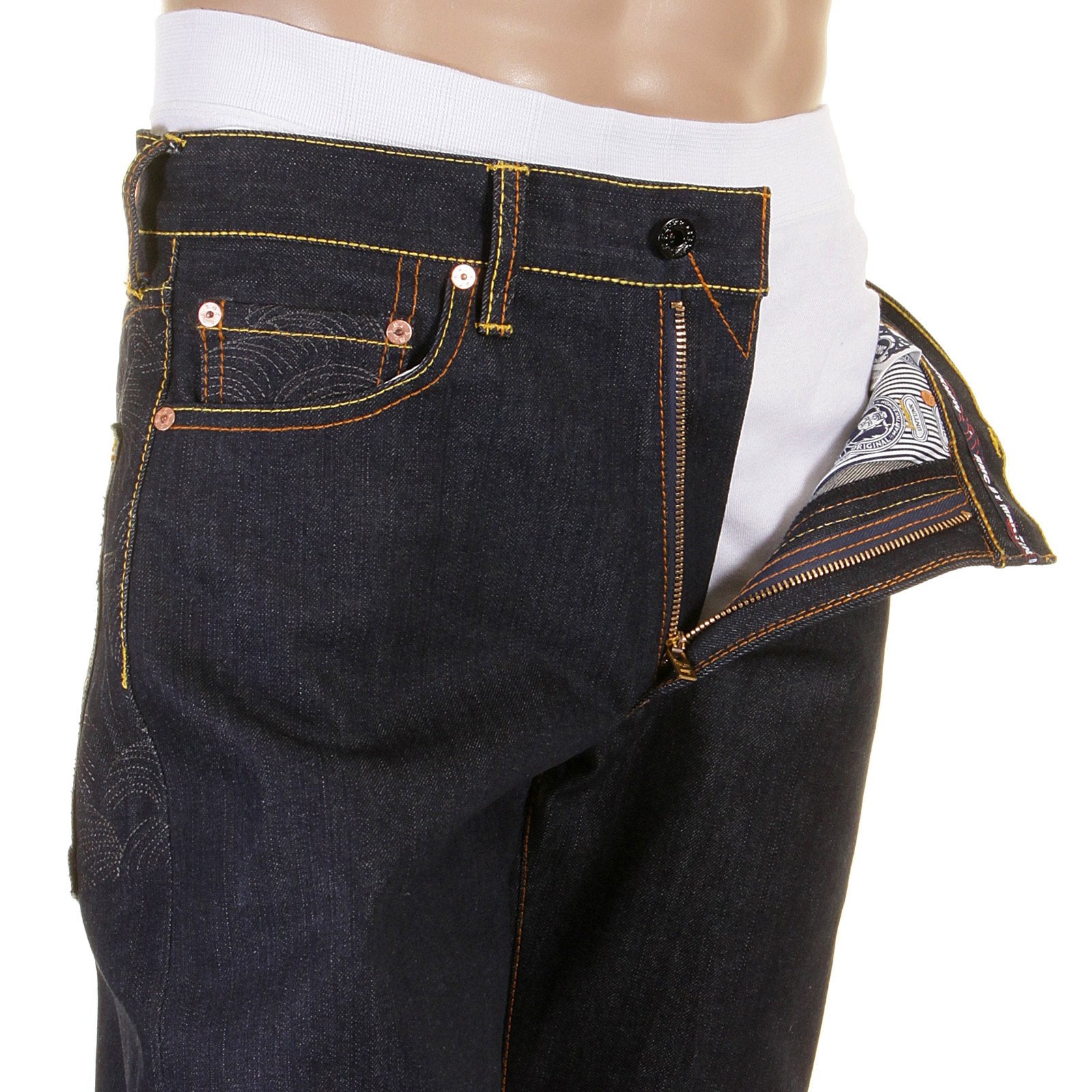 RMC MARTIN KSOHOH JEANS FULL BACK CHARCOAL TSUNAMI WAVE REDM1775