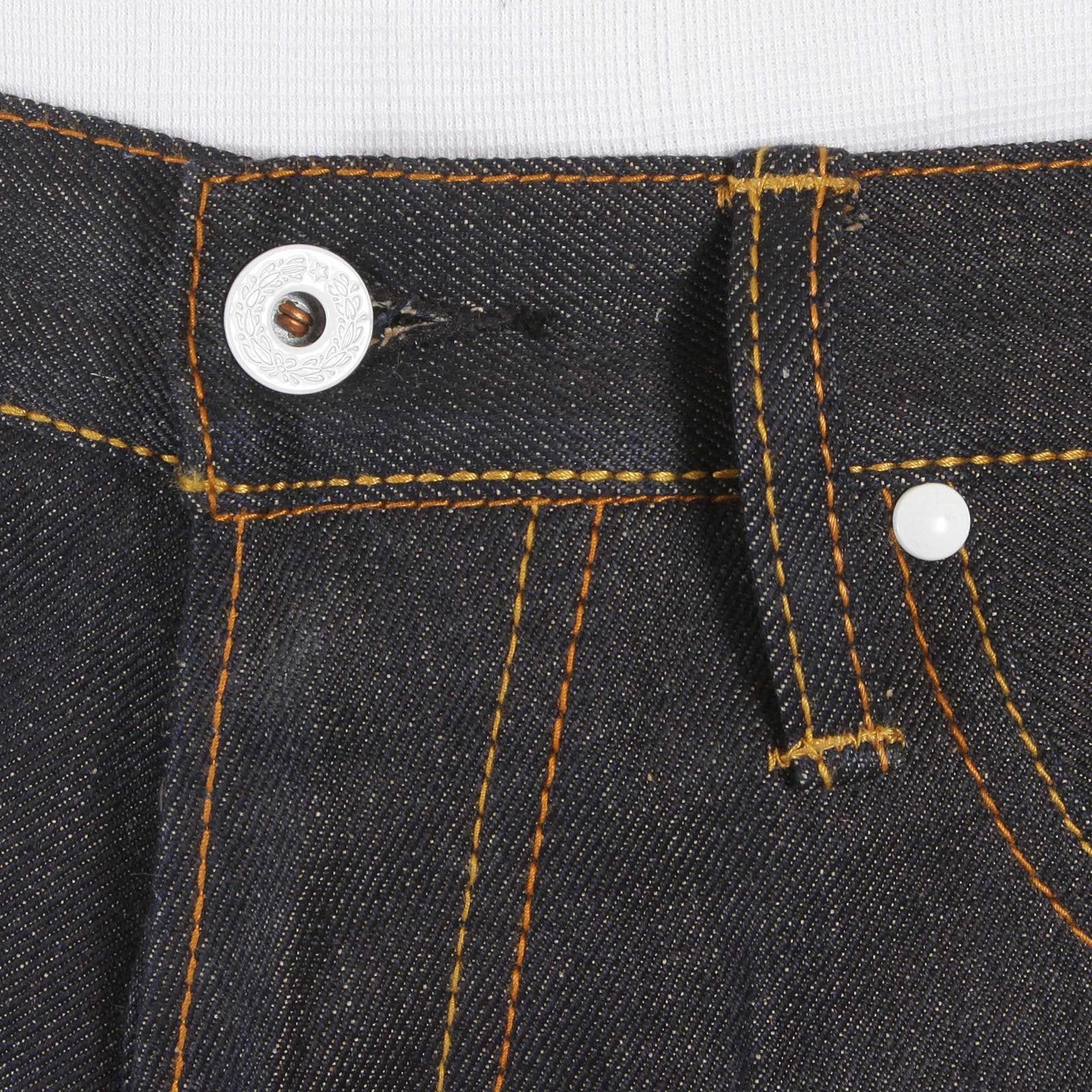 RMC JEANS VINTAGE 1002 FIT SUPER EXCLUSIVE DARK INDIGO RAW UNWASHED DRY DENIM JEANS FOR MEN REDM2275