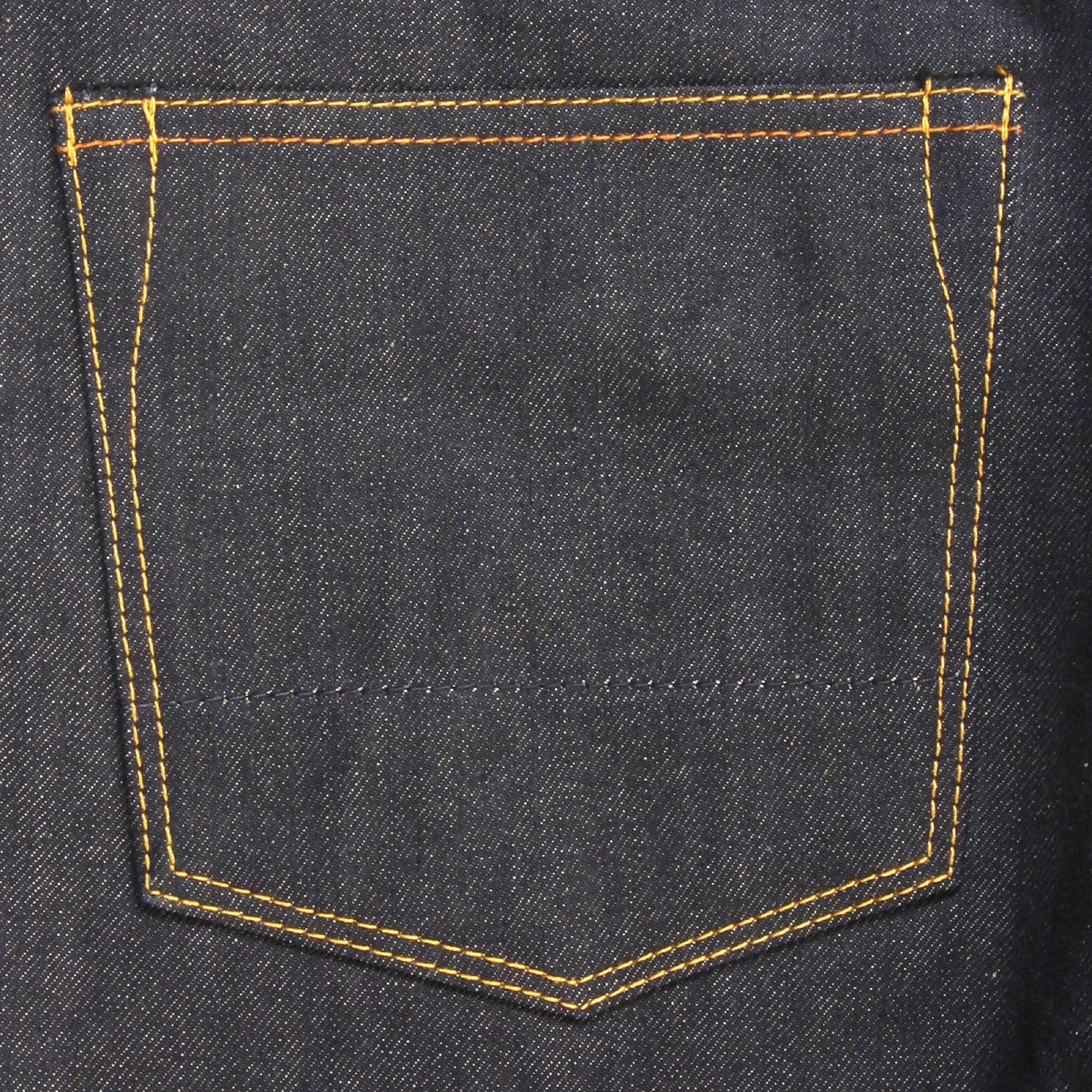 RMC MARTIN KSOHOH RAW UNWASHED VINTAGE FINISHED DRY DENIM JEANS IN DARK INDIGO REDM2285