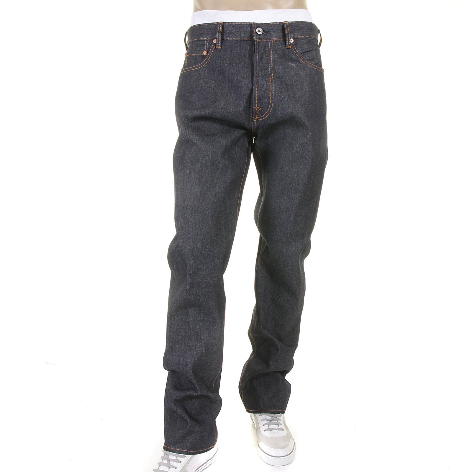 RMC MARTIN KSOHOH SLIM CUT JEAN RED HAND PAINTED RMC 1001 MODEL JEANS REDM5646