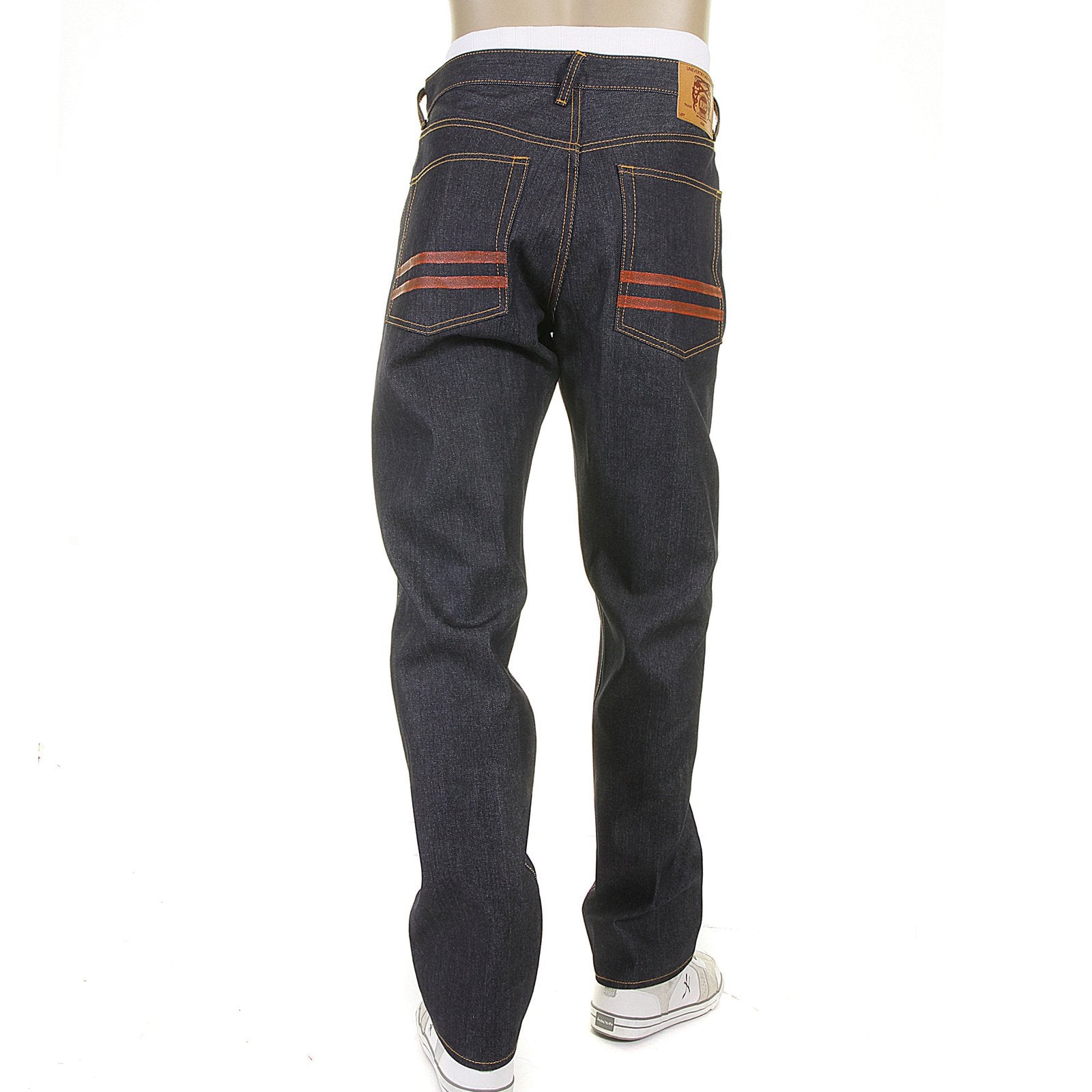 RMC MARTIN KSOHOH SLIM CUT JEAN RED HAND PAINTED RMC 1001 MODEL JEANS REDM5646