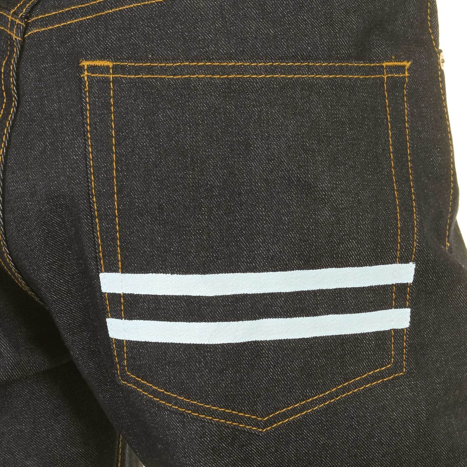 RMC MARTIN KSOHOH SLIM CUT 1001 MODEL SKY HAND PAINTED MENS SUPER EXCLUSIVE DARK INDIGO RAW DENIM JEANS REDM5656