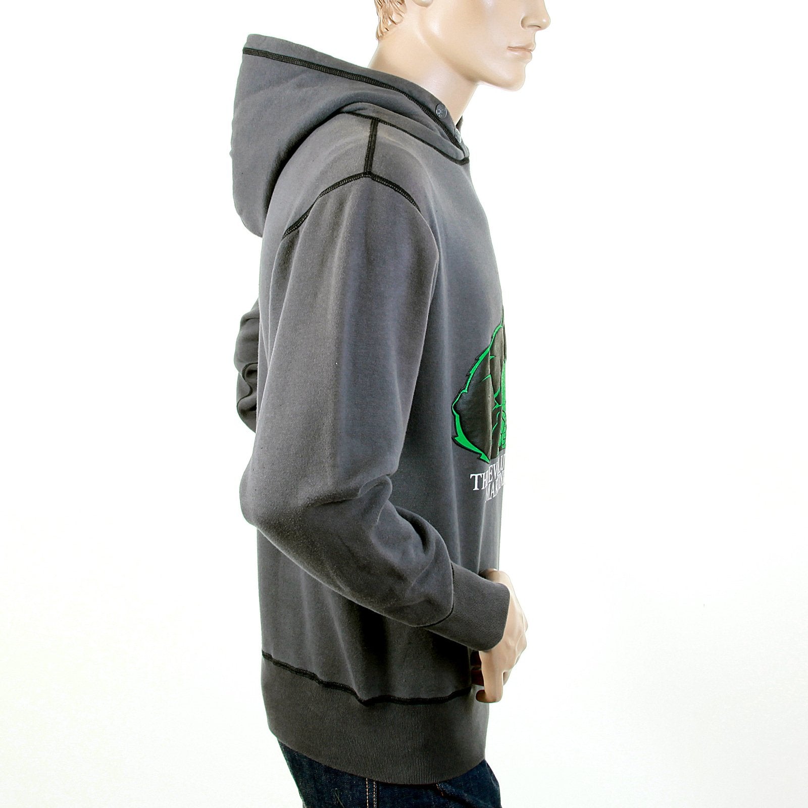 RMC MARTIN KSOHOH REGULAR FIT SLATE GREY RWC141262 APE RMC EVOLUTION HOODED SWEATSHIRT FOR MEN REDM0912