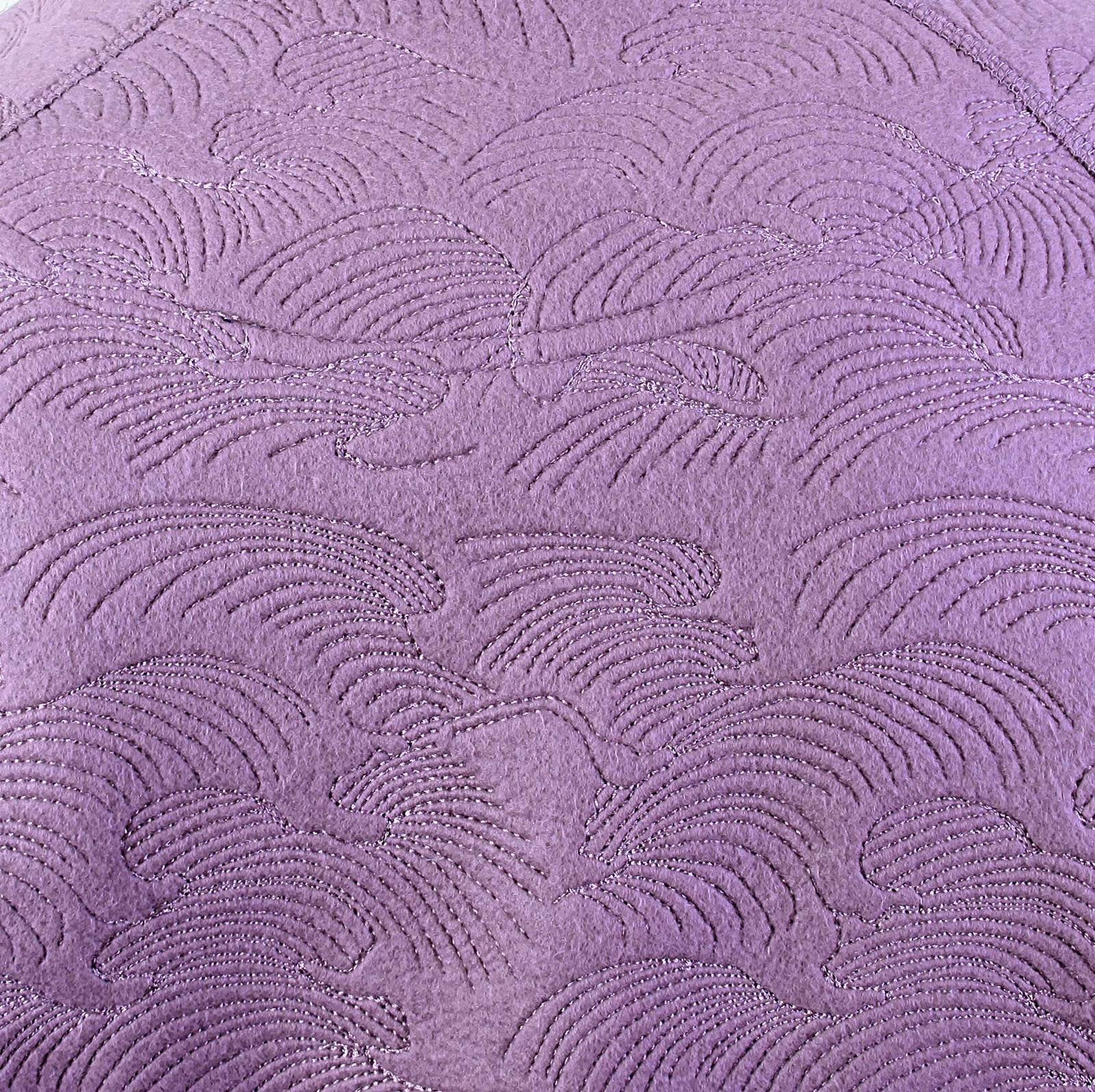 RMC JEANS R6WHTSUNAMIE MENS LARGE FITTING CREW NECK TSUNAMI WAVE LILAC COTTON SWEATSHIRT REDM1056