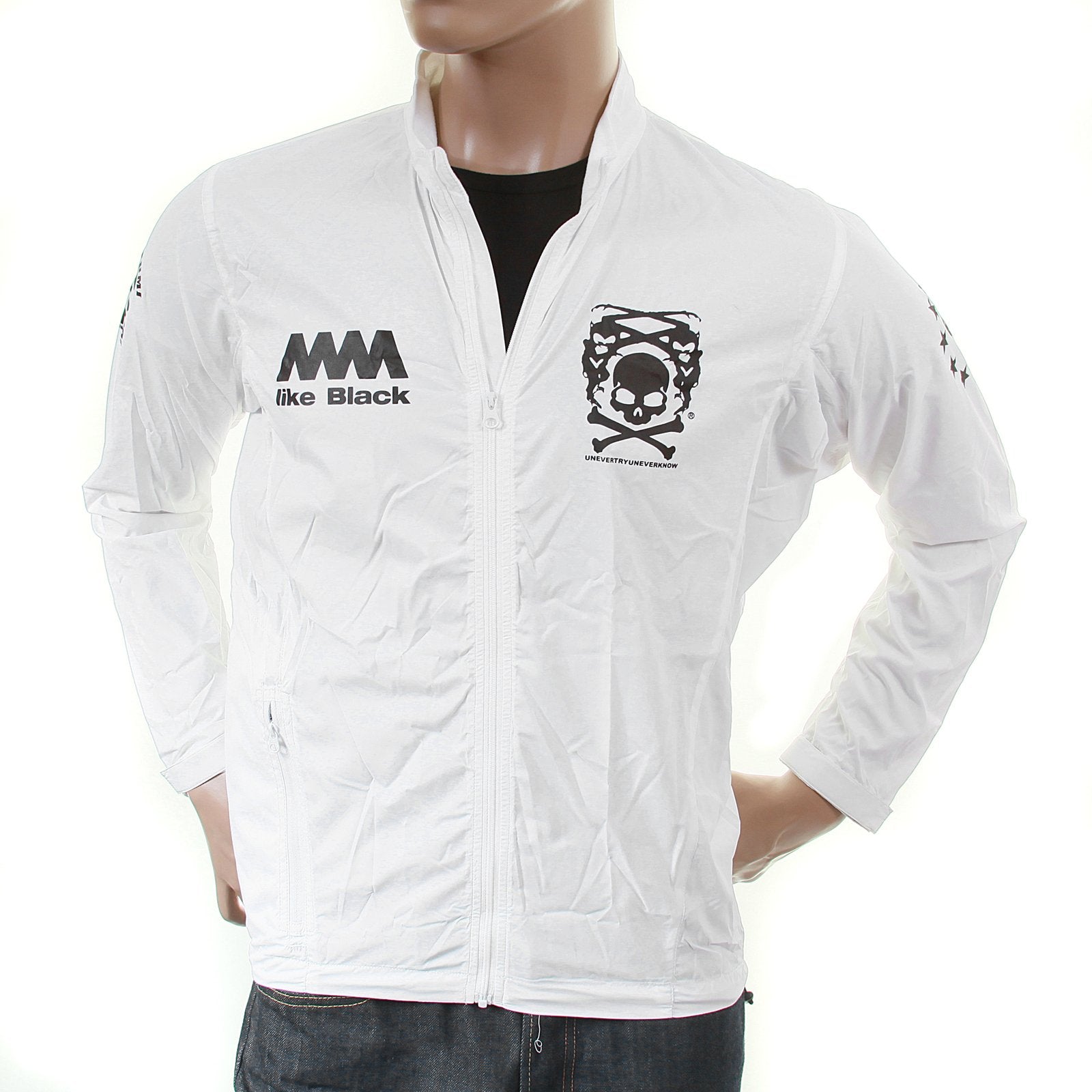 RMC X 4A LIMITED EDITION RQZ12009 TROOPER JACKET IN WHITE WITH GLOW IN DARK MODEL PRESENTATION TOY RMC1463