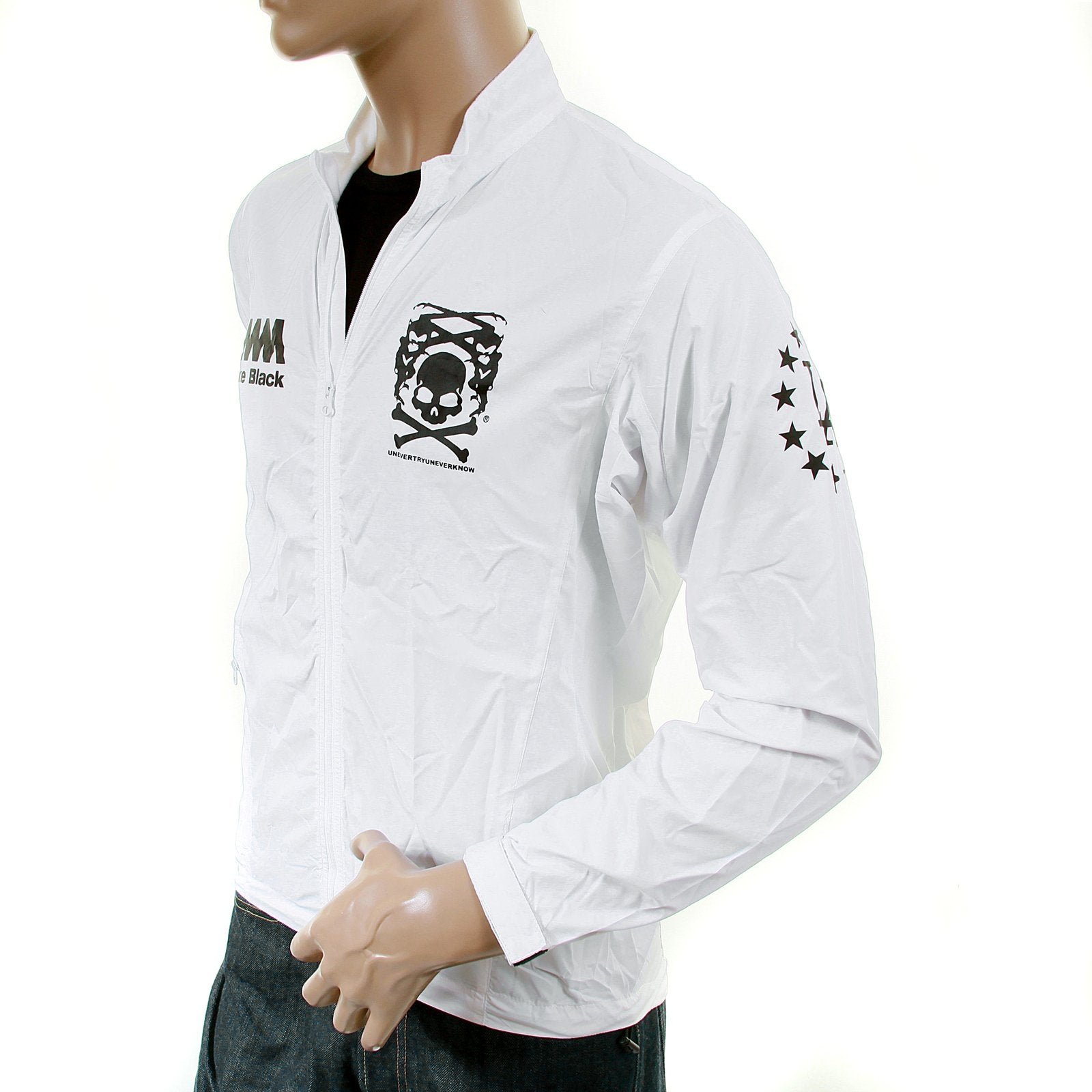 RMC X 4A LIMITED EDITION RQZ12009 TROOPER JACKET IN WHITE WITH GLOW IN DARK MODEL PRESENTATION TOY RMC1463