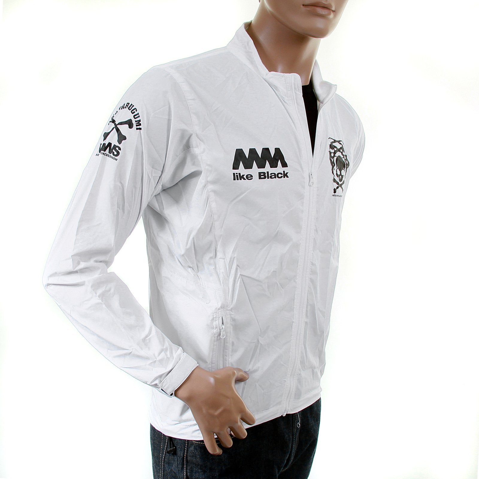 RMC X 4A LIMITED EDITION RQZ12009 TROOPER JACKET IN WHITE WITH GLOW IN DARK MODEL PRESENTATION TOY RMC1463