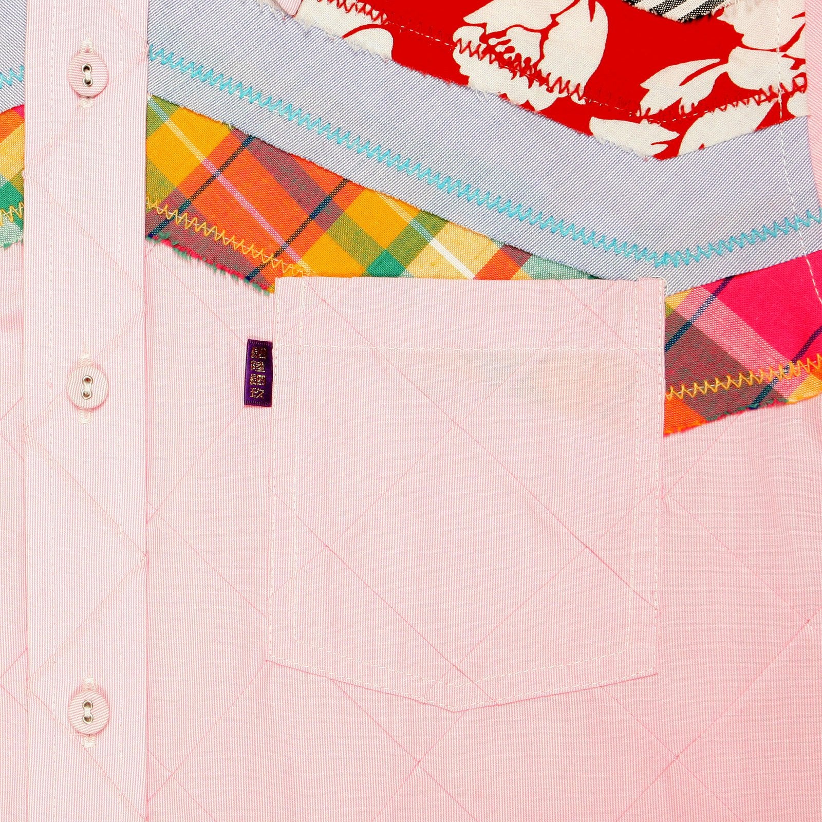 YOROPIKO PINK DIAMOND JAQUARD LONG SLEEVE REGULAR FIT SHIRT WITH SOFT POINTED COLLAR FOR MEN YORO0260