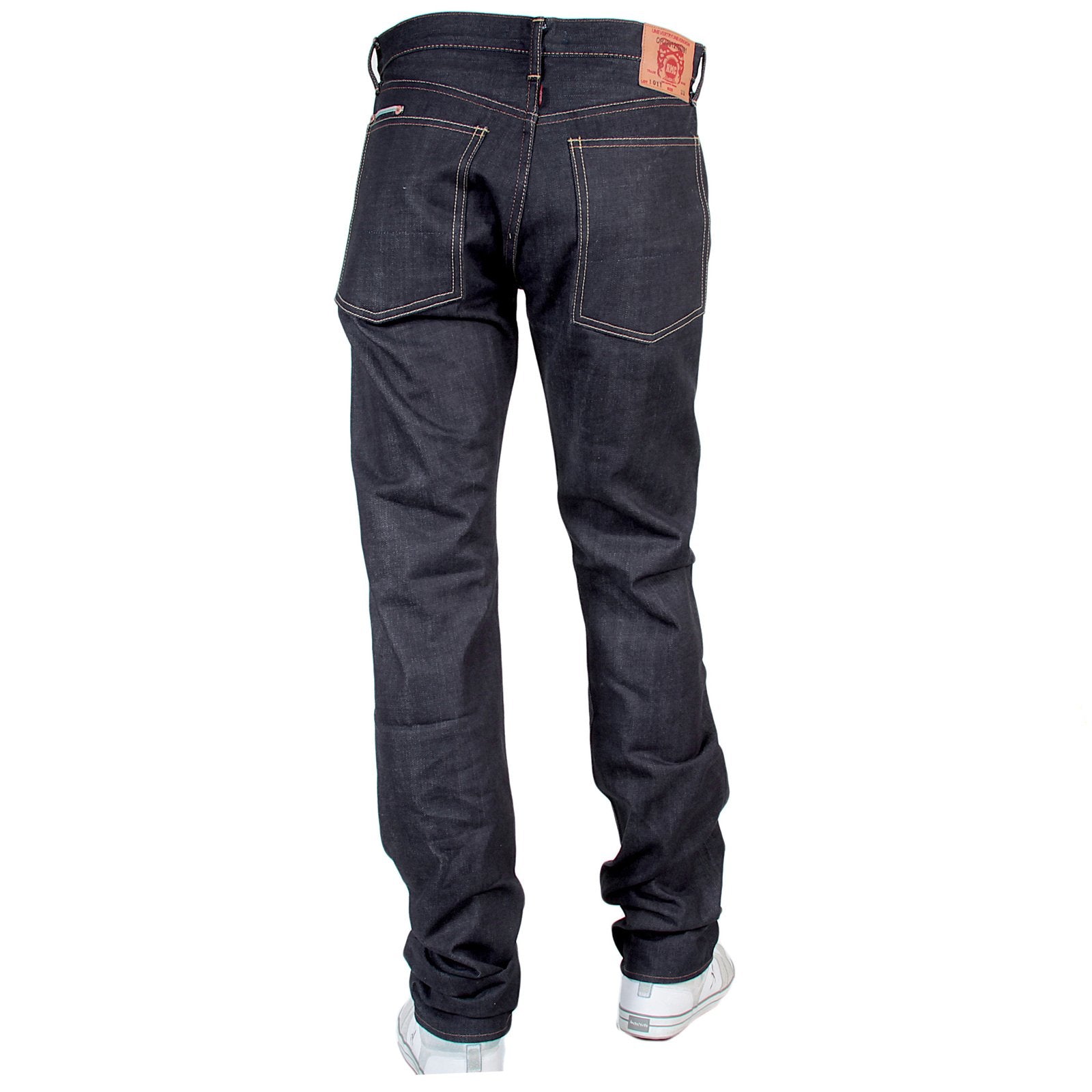 RMC JEANS INDIGO SLIMMER CUT RQP13068 PREMIUM 1011 MODEL JAPANESE SELVEDGE DENIM JEANS RMC3738
