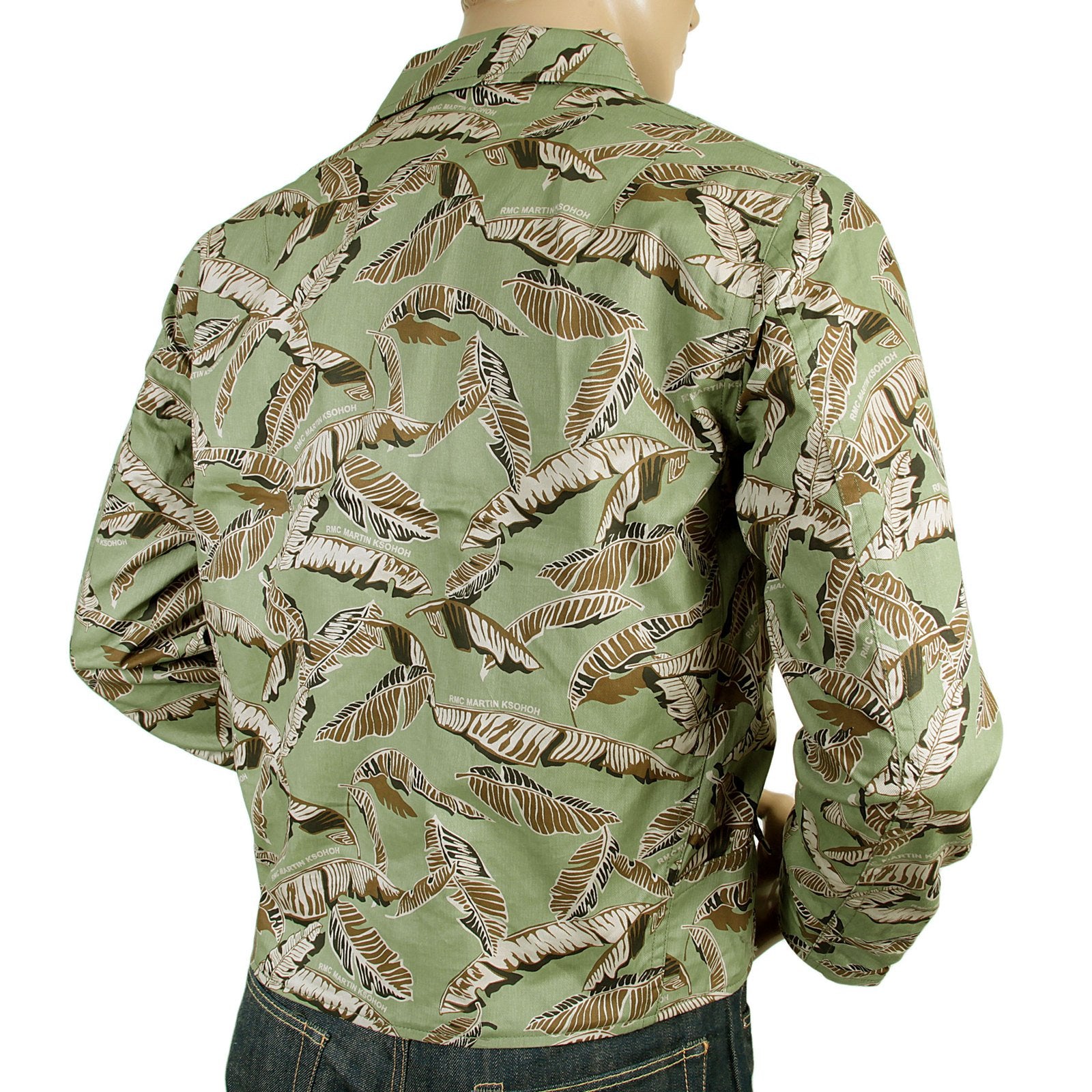 RMC MENS LEAF CAMO COTTON JACKET REDM4133