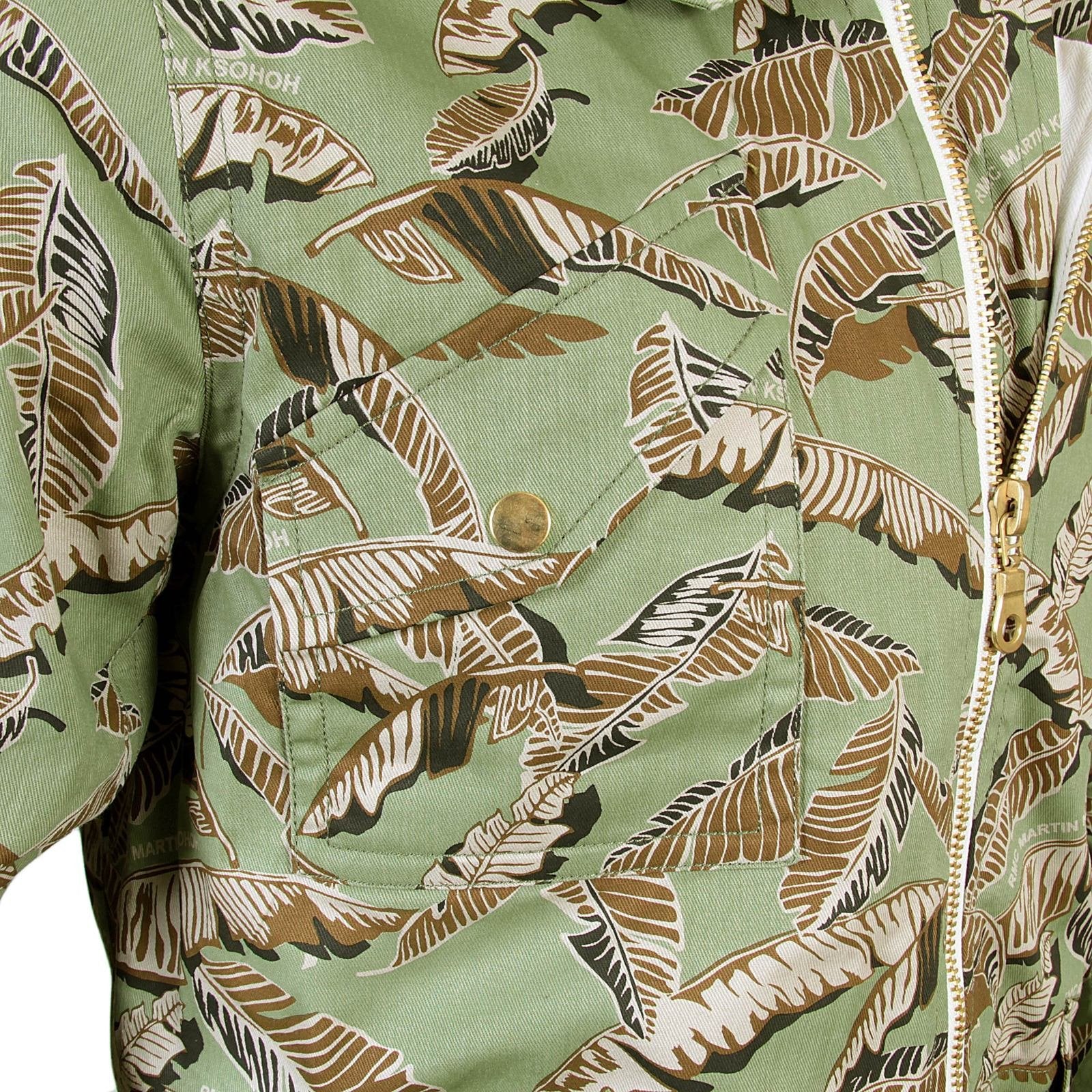 RMC MENS LEAF CAMO COTTON JACKET REDM4133