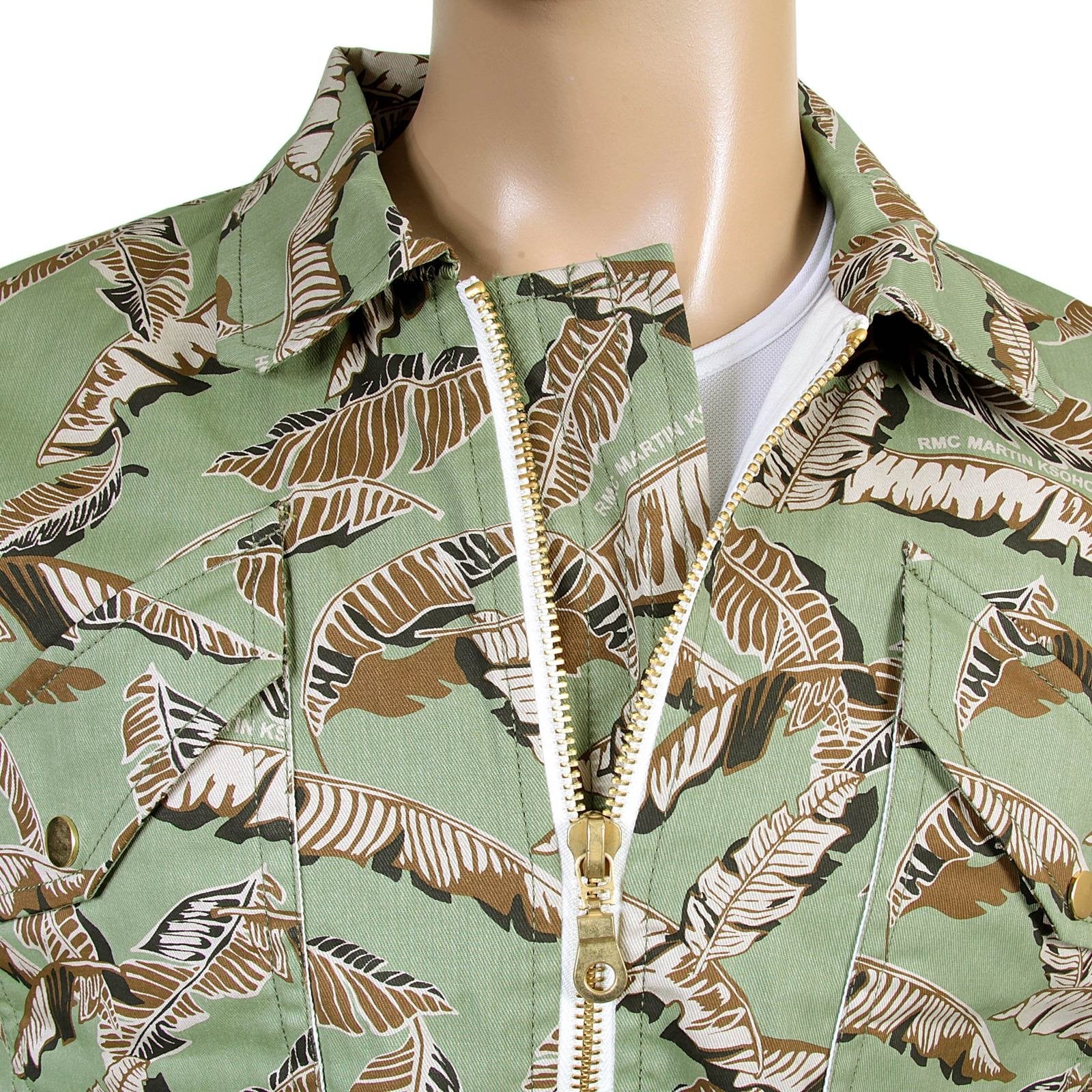 RMC MENS LEAF CAMO COTTON JACKET REDM4133