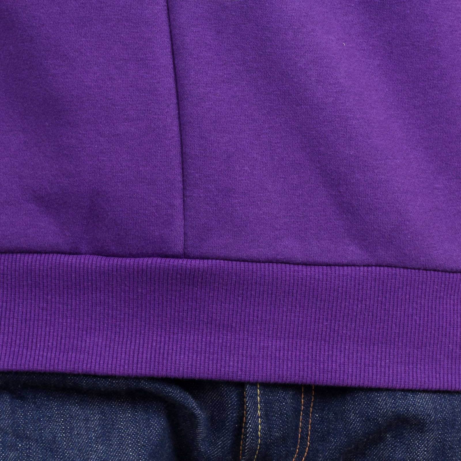 RMC MARTIN KSOHOH RQS14094 MIXED PRINTED LOGO CUSTOM MADE COTTON PURPLE LARGE CREW NECK SWEATSHIRT REDM4424