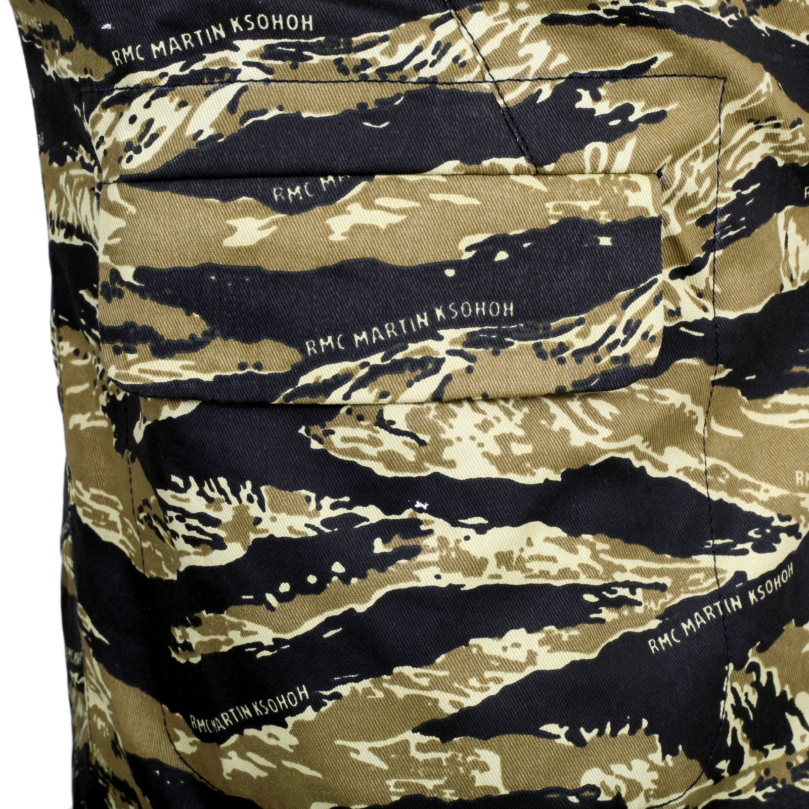 RMC JEANS COTTON VINTAGE TIGER TEA CAMO PRINTED JACKET BLAZER RMC1949