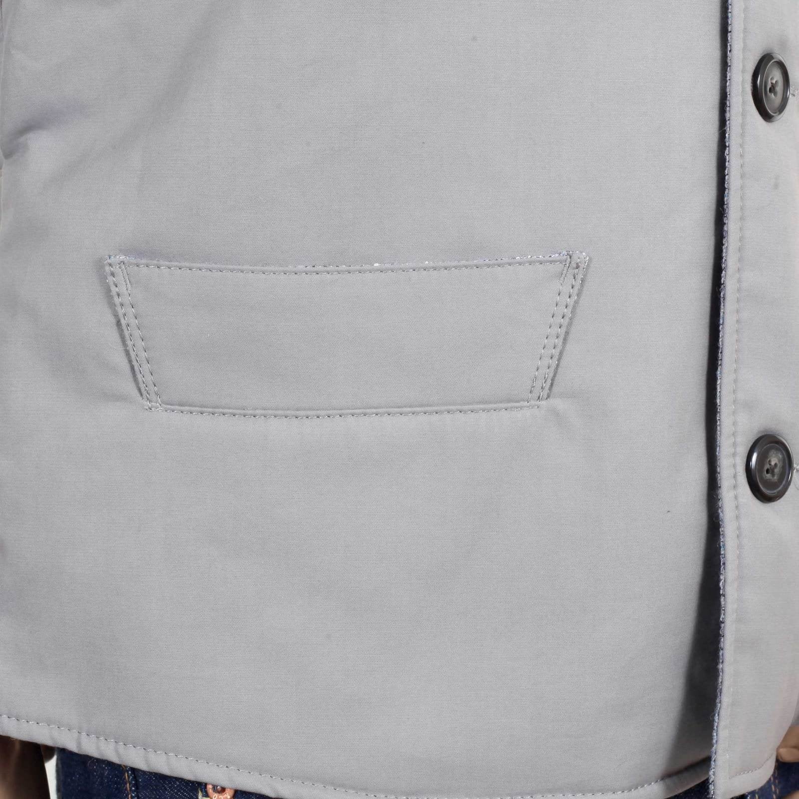 RMC X MKWS MENS VINTAGE CUT REGULAR FIT COTTON WAISTCOAT IN LIGHT BLUE RMC1951