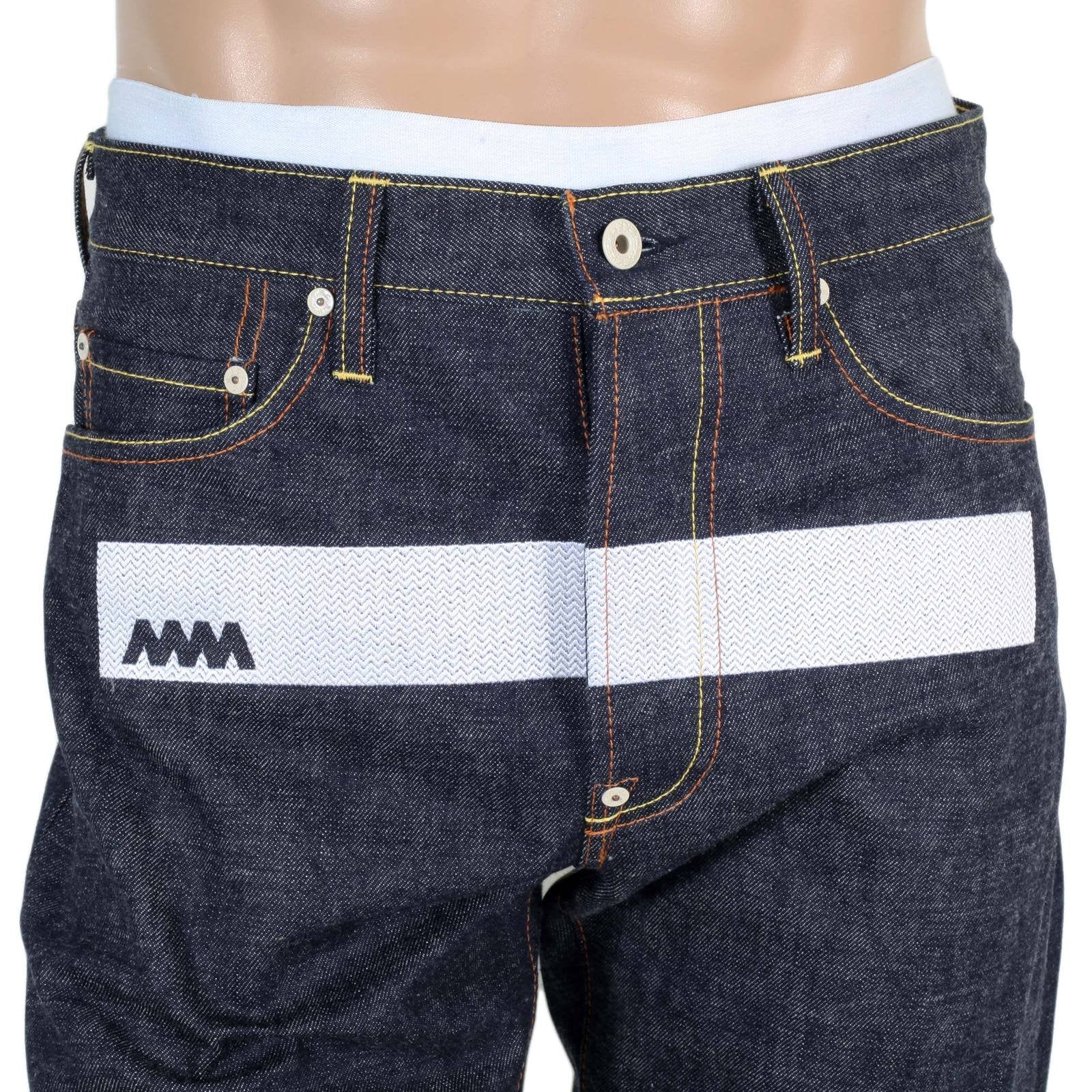 RMC MARTIN KSOHOH 4A BAND RAW SELVEDGE INDIGO 1001 SLIM MODEL JAPANESE DENIM JEANS RMC1932