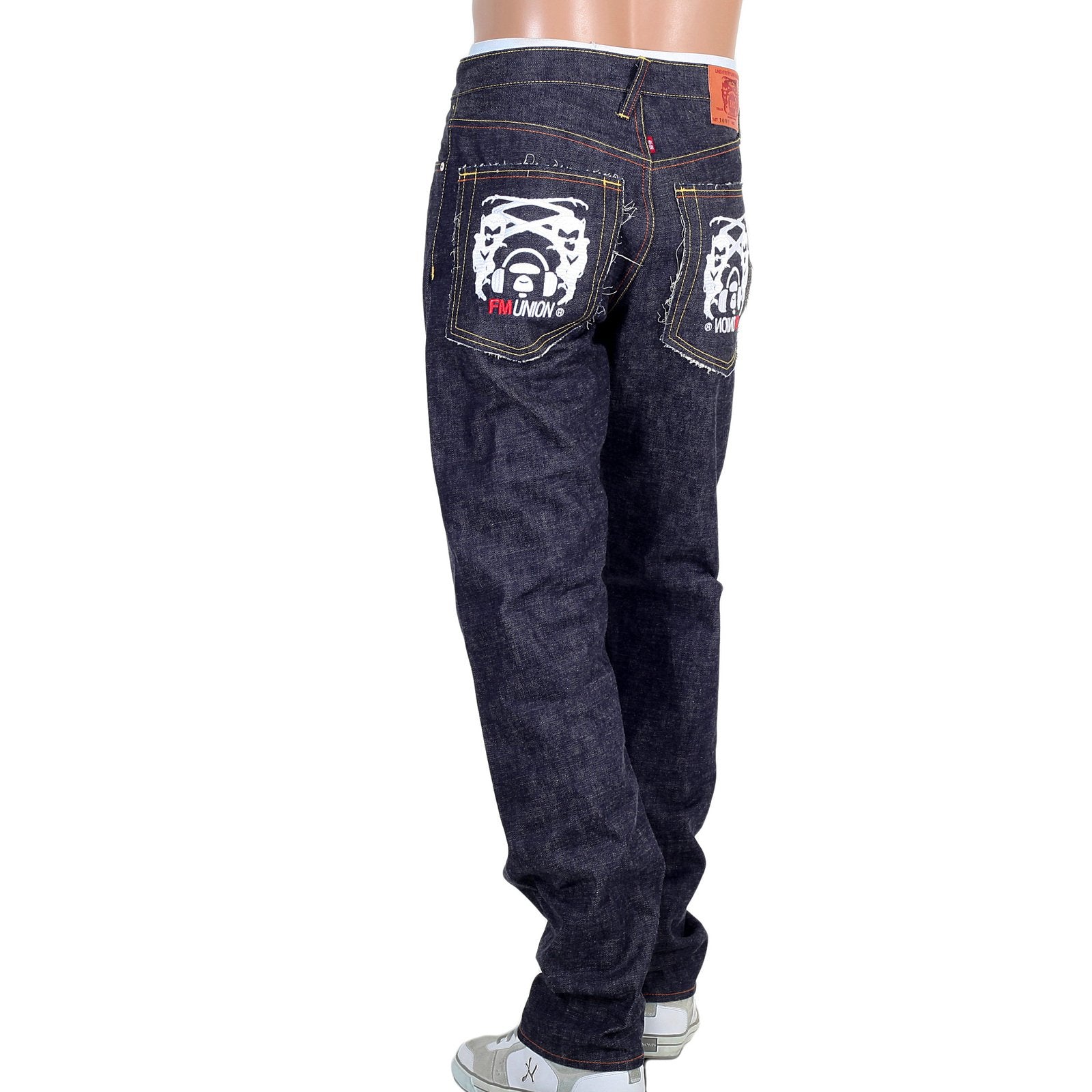 RMC MARTIN KSOHOH 4A BAND RAW SELVEDGE INDIGO 1001 SLIM MODEL JAPANESE DENIM JEANS RMC1932