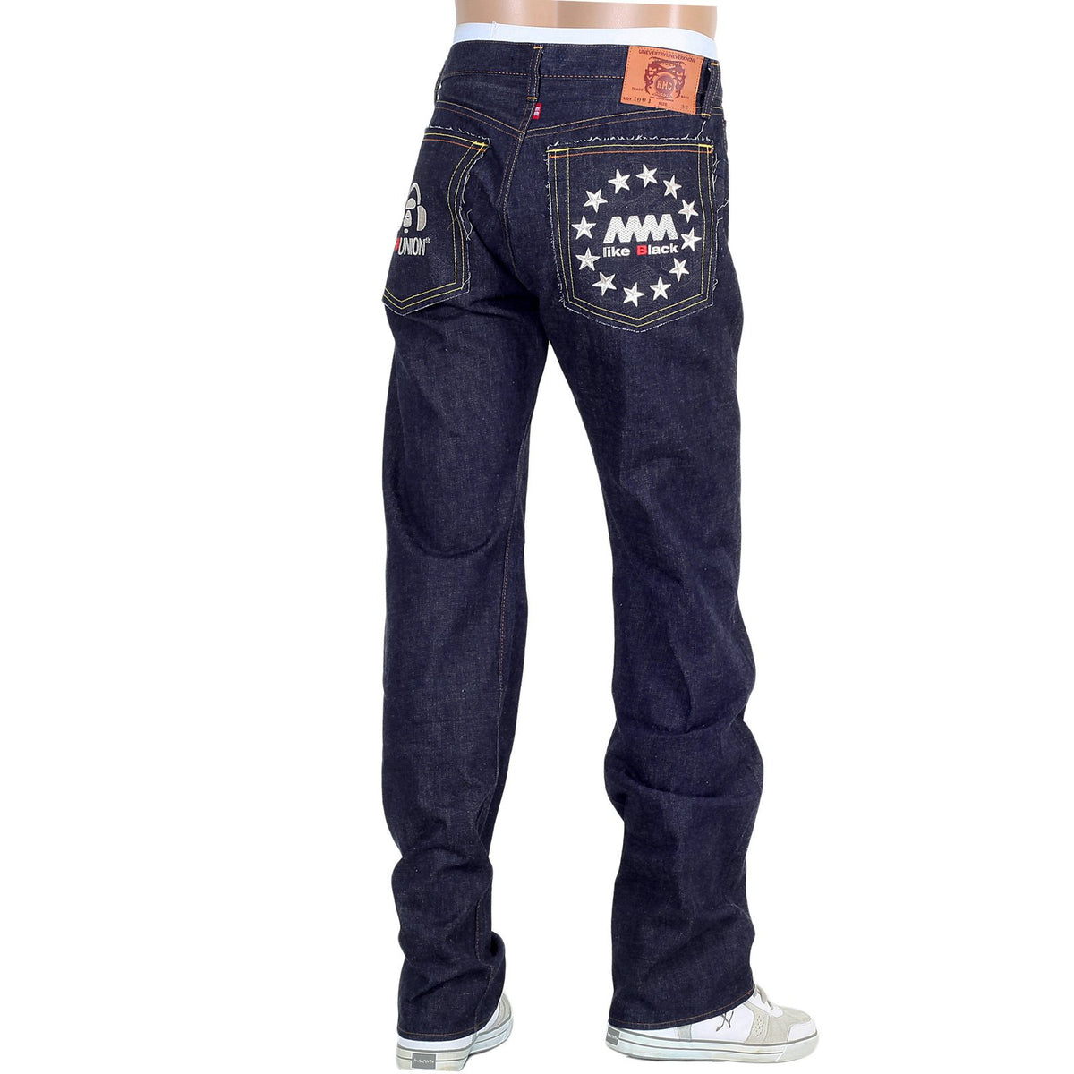 RMC MARTIN KSOHOH 4A FM UNION INDIGO 1001 SLIM CUT MENS RAW SELVEDGE DENIM JEANS RMC1934