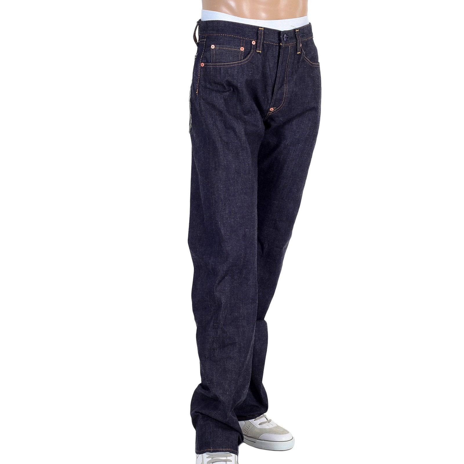 RMC MARTIN KSOHOH 4A FM UNION SLIM CUT INDIGO 1001 RAW SELVEDGE MENS DENIM JEANS RMC1937