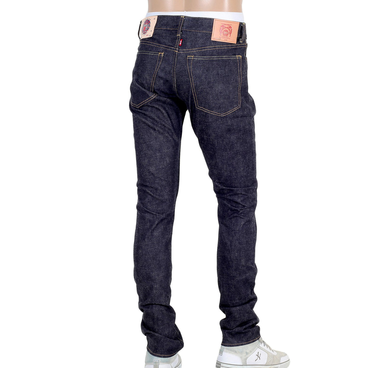 RMC MARTIN KSOHOH RQP14009 ORIGINAL 1111 JAPANESE MAKE SELVEDGE DENIM JEANS REDM4414