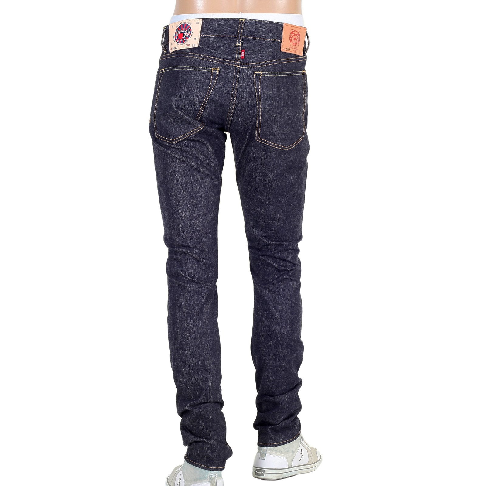 RMC MARTIN KSOHOH RQP14009 ORIGINAL 1111 JAPANESE MAKE SELVEDGE DENIM JEANS REDM4414