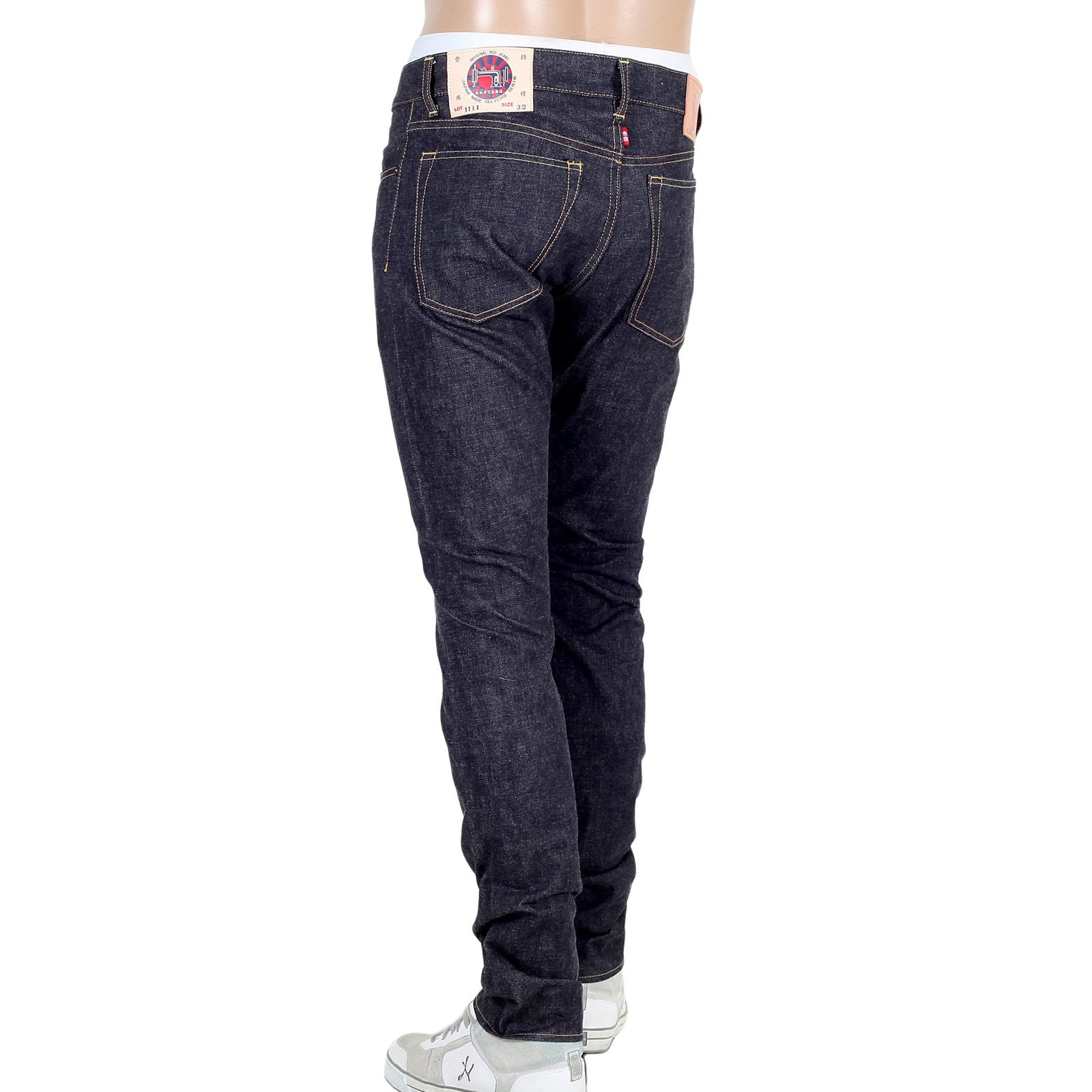 RMC MARTIN KSOHOH RQP14009 ORIGINAL 1111 JAPANESE MAKE SELVEDGE DENIM JEANS REDM4414