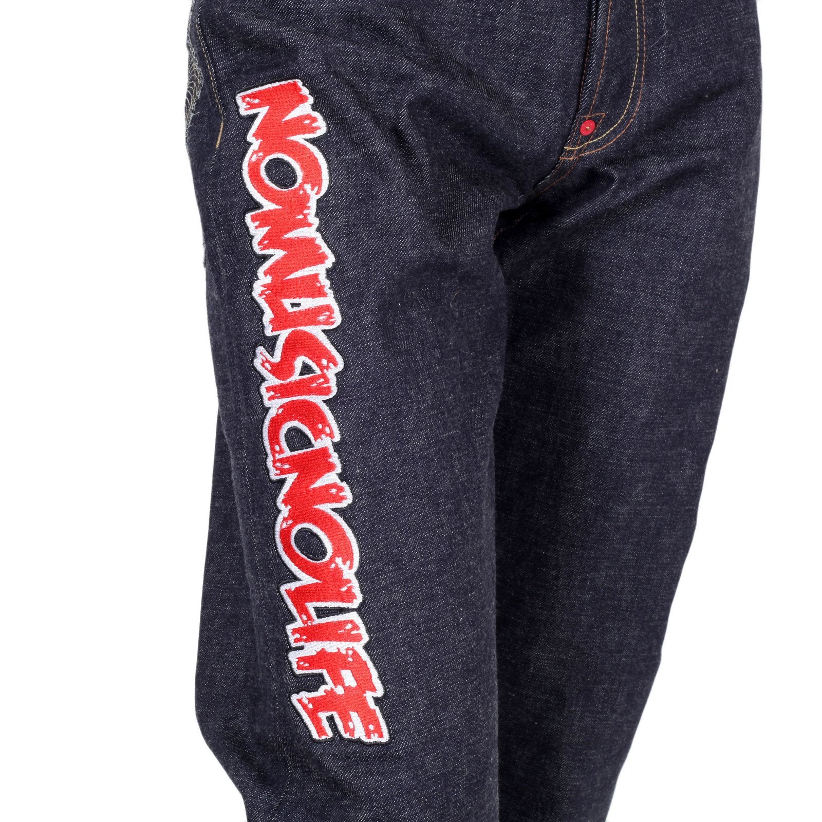 RMC MARTIN KSOHOH 1001 SLIM CUT RQP14038 MENS RAW INDIGO SELVEDGE DENIM JEANS RMC4144