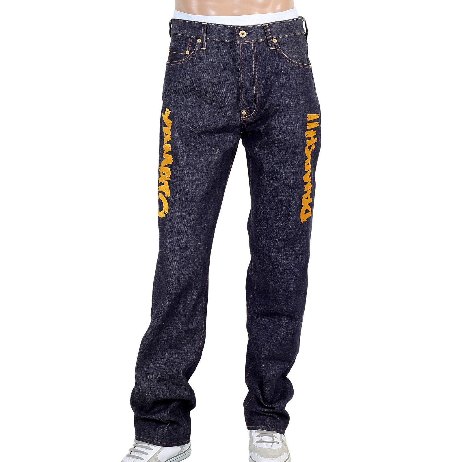 RMC YAMATO DAMASHI 12TH ANNIVERSARY RQP14039 INDIGO SELVEDGE 1001 JAPANESE DENIM JEANS RMC4145