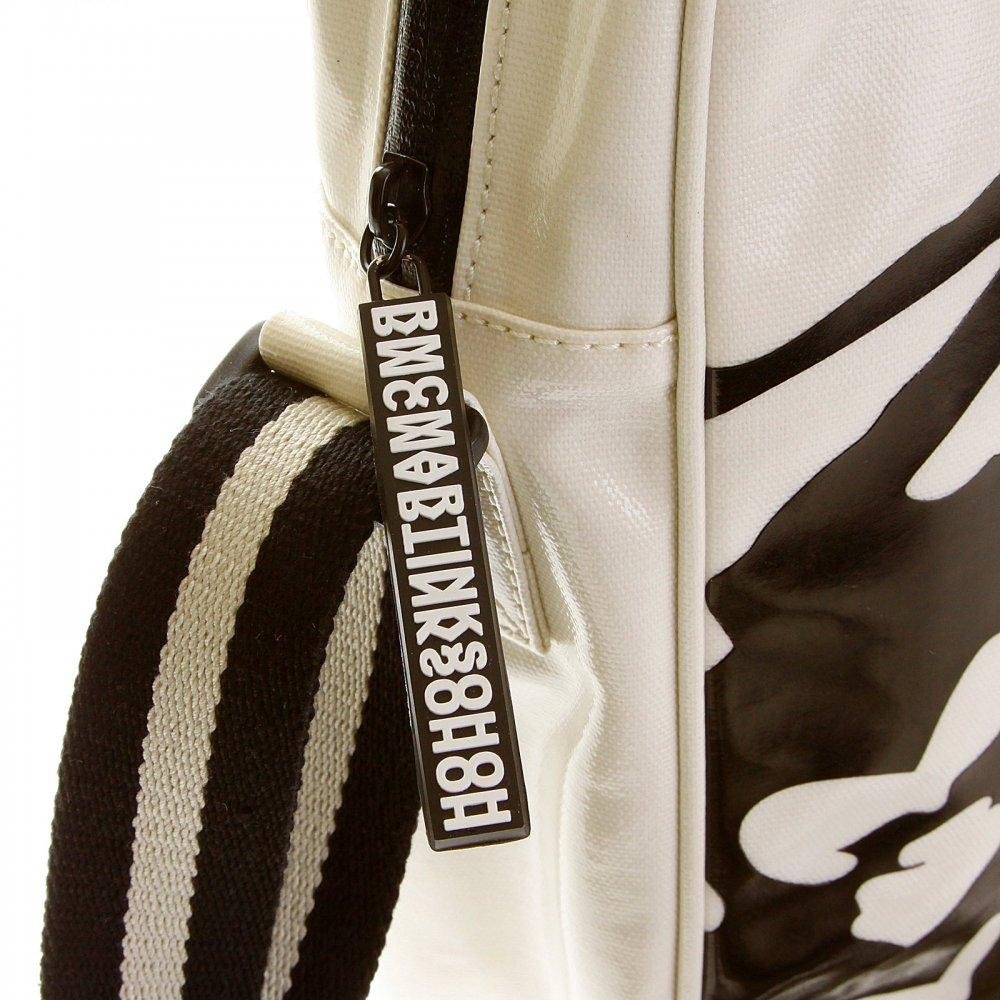 RMC JEANS MENS UNISEX IVORY PVC COATED WATERPROOF ZIPPED CANVAS DESPATCH BAG REDM5567