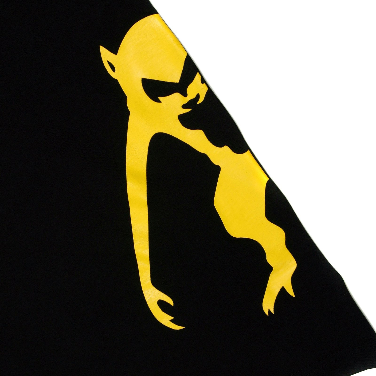 RMC JEANS HALF MONKEY PRINTED REGULAR FIT SHORT SLEEVE CREW NECK BLACK T-SHIRT REDM0024