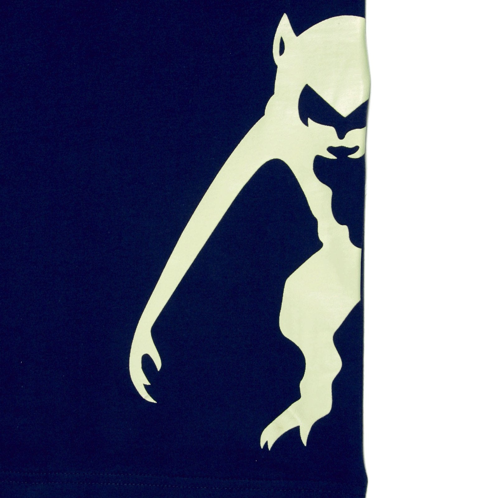 RMC JEANS HALF MONKEY PRINTED REGULAR FIT SHORT SLEEVE CREW NECK NAVY BLUE T-SHIRT REDM0034