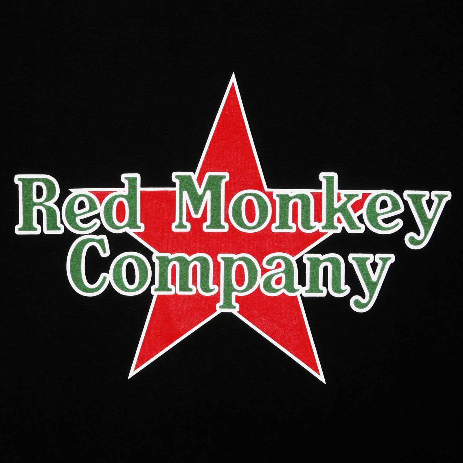 RMC JEANS RED STAR PRINTED REGULAR FIT SHORT SLEEVE CREW NECK BLACK T-SHIRT REDM0038