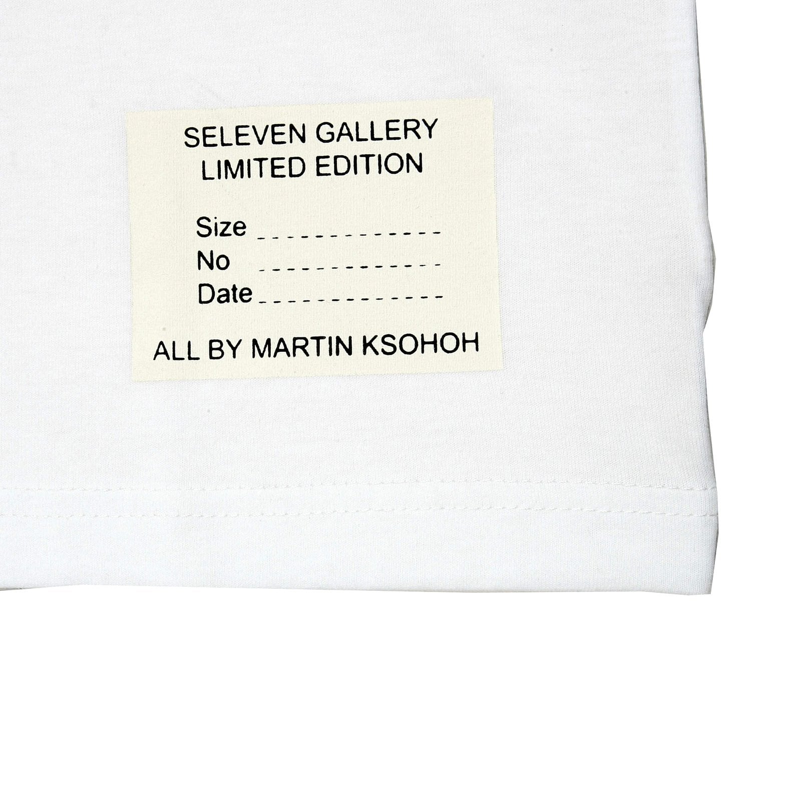 RMC JEANS LIMITED EDITION PANDA AND WORDING PRINTED REGULAR FIT CREW NECK WHITE T-SHIRT REDM0041