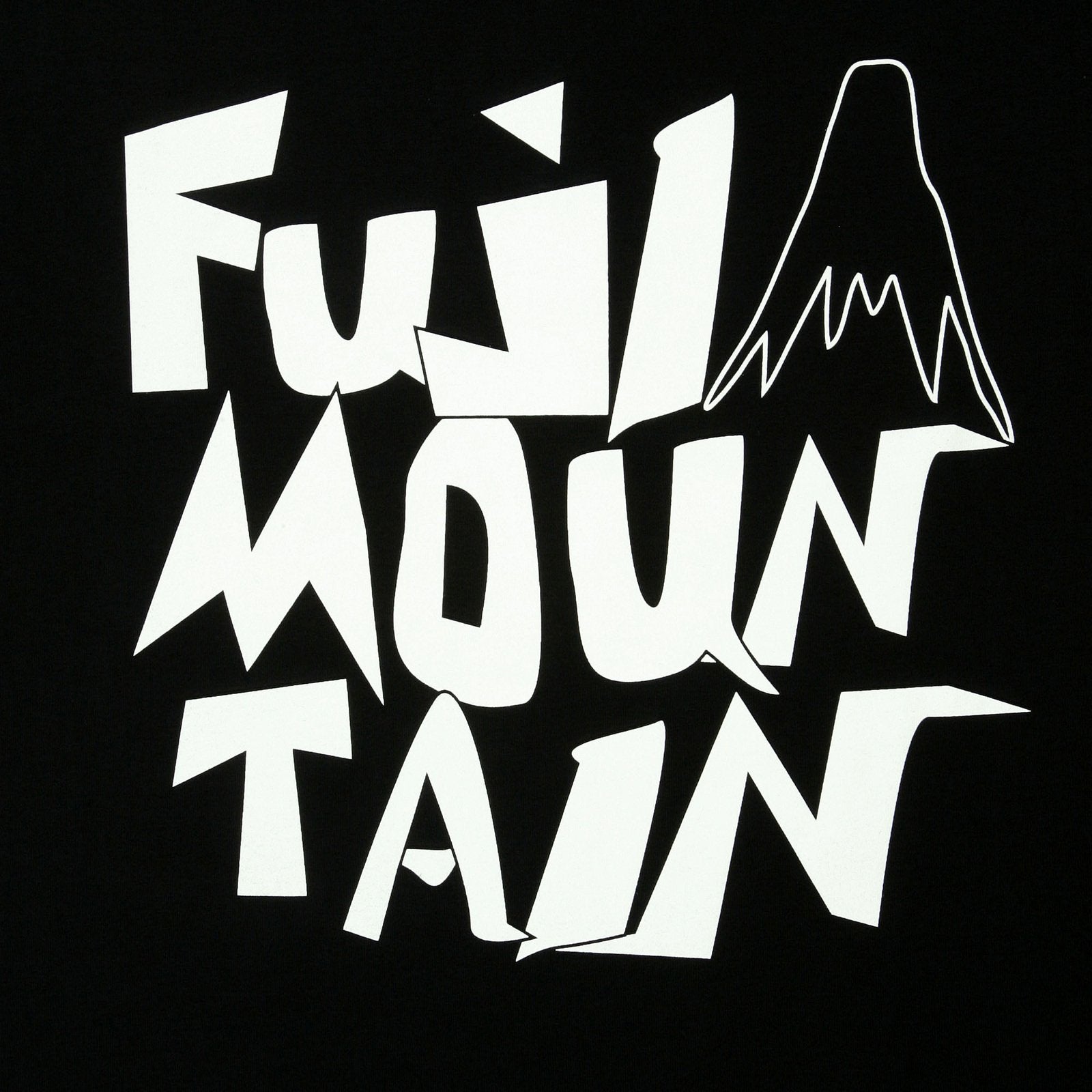 RMC JEANS REGULAR FIT SHORT SLEEVE CREW NECK BLACK T SHIRT FOR MEN WITH FUJI MOUNTAIN PRINT REDM0046