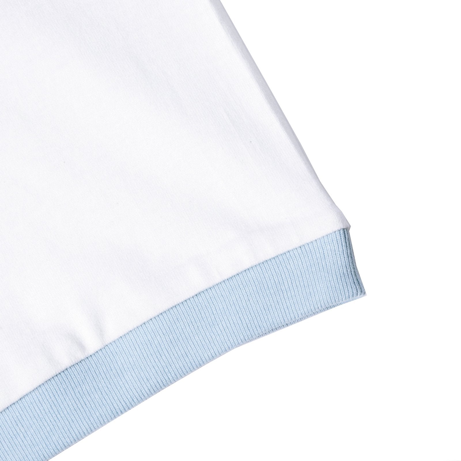 RMC MARTIN KSOHOH CREW NECK REGULAR FIT COTTON SHORT SLEEVE LOGO PRINTED T-SHIRT IN WHITE REDM0701