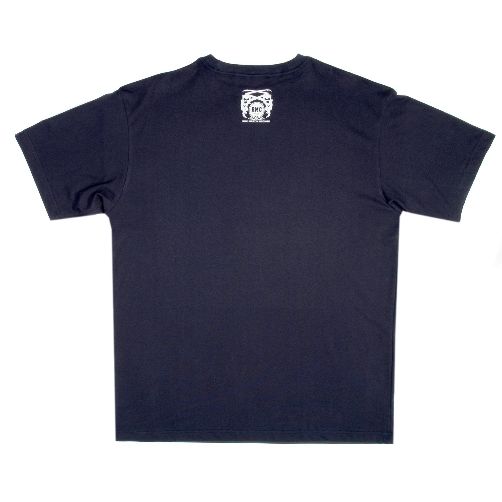 RMC JEANS BRAND MONKEY PRINTED REGULAR FIT SHORT SLEEVE CREWNECK NAVY BLUE T-SHIRT FOR MEN REDM3497