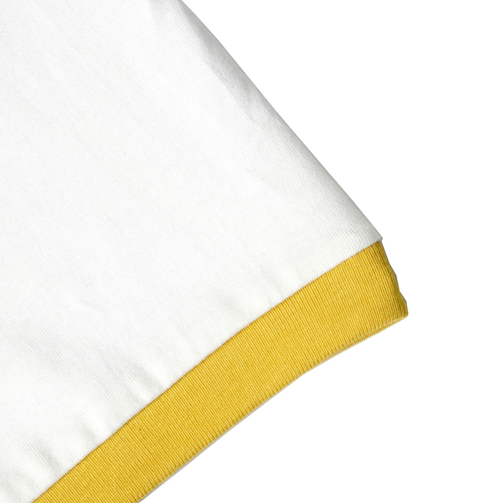 RMC JEANS WHITE REGULAR FIT SHORT SLEEVE CREW NECK T-SHIRT WITH YELLOW CUPID PRINT REDM6384