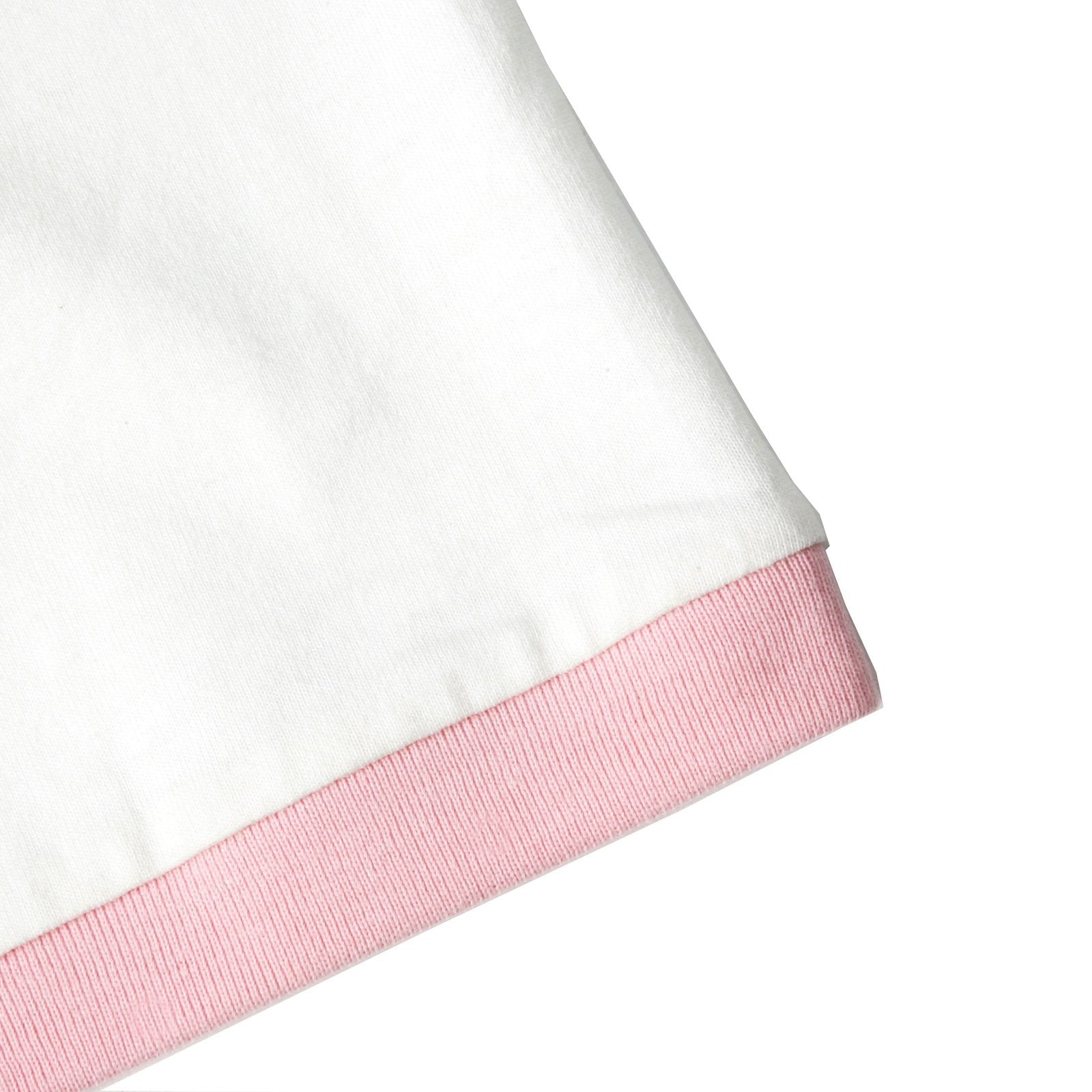 RMC JEANS WHITE REGULAR FIT SHORT SLEEVE CREW NECK T-SHIRT WITH PINK CUPID PRINT REDM6387