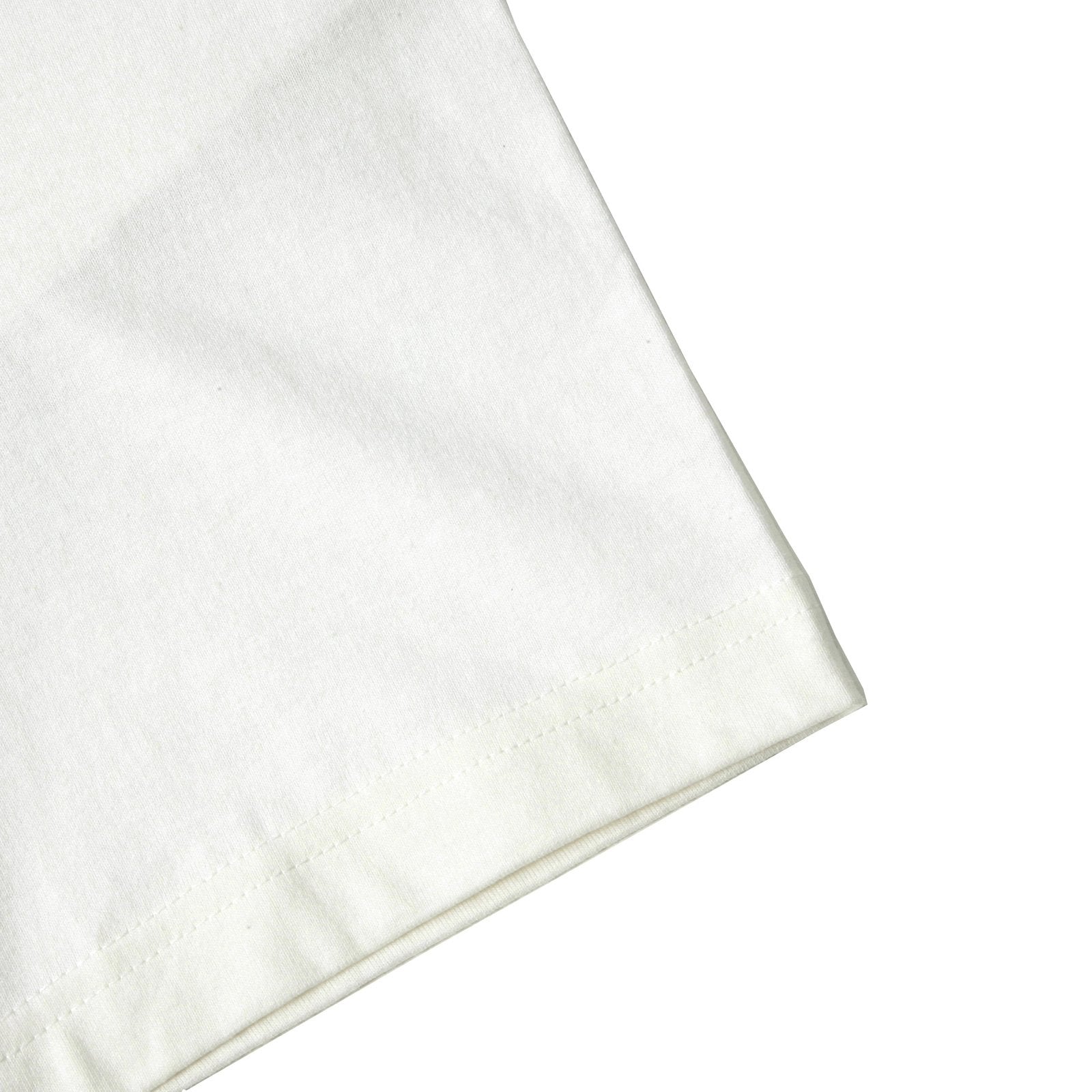 RMC JEANS WHITE REGULAR FIT SHORT SLEEVE CREW NECK T-SHIRT FOR MEN WITH CHAMPION PRINT REDM8497