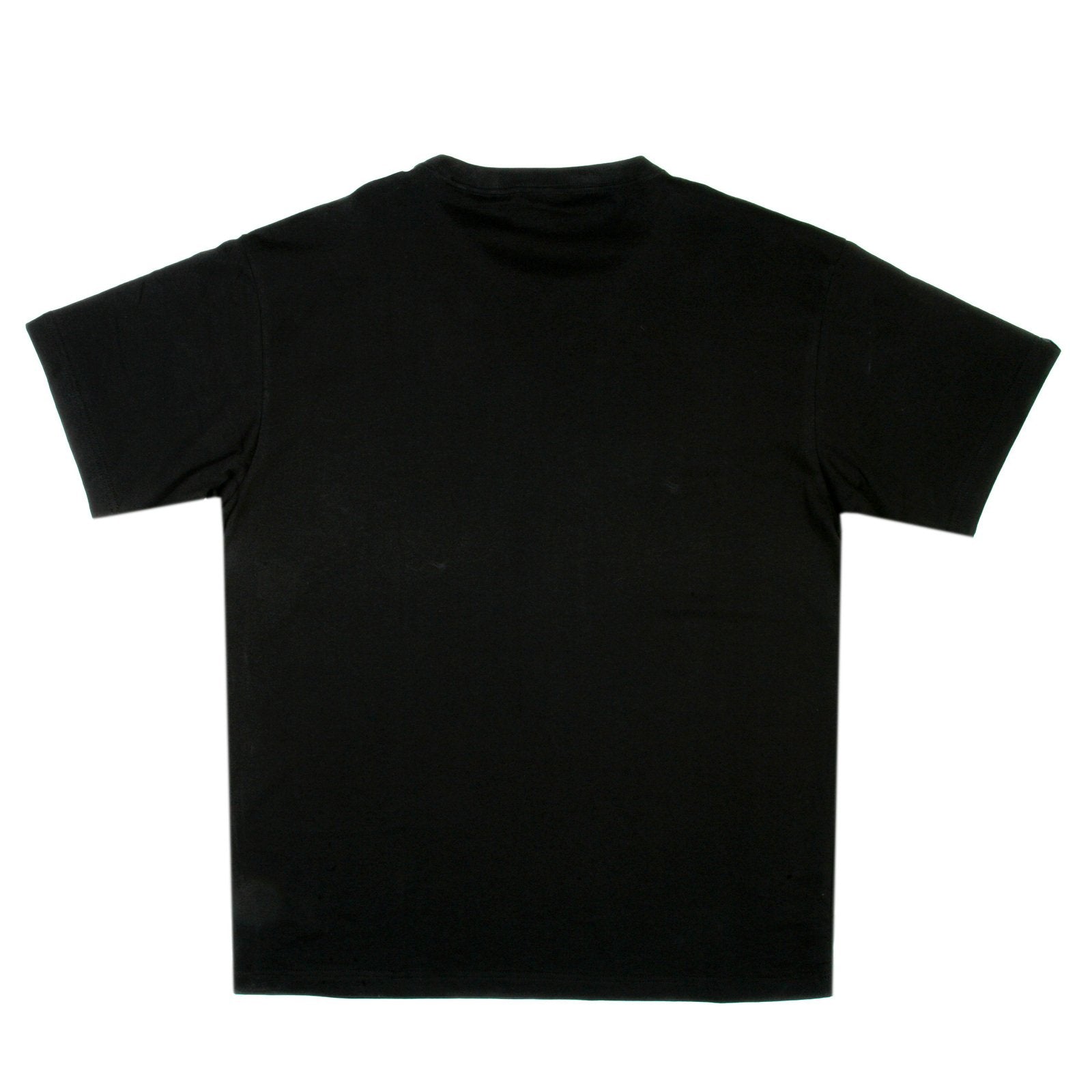 YOROPIKO REGULAR FIT CREW NECK KENNEX FUND LOGO PRINTED T-SHIRT IN BLACK YORO3504