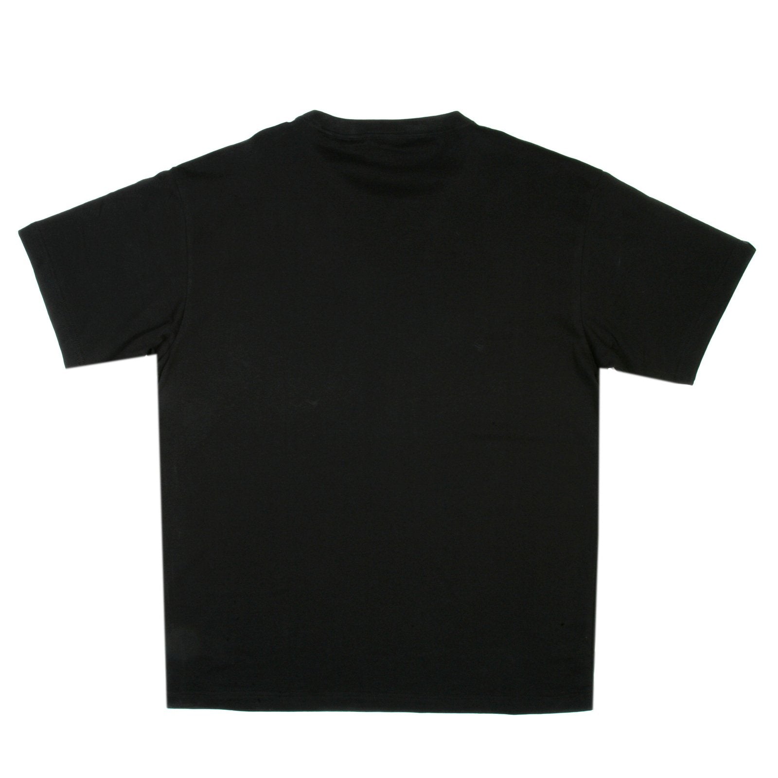 YOROPIKO BLACK MYM LOGO CREW NECK REGULAR FIT SHORT SLEEVE T-SHIRT YORO3518