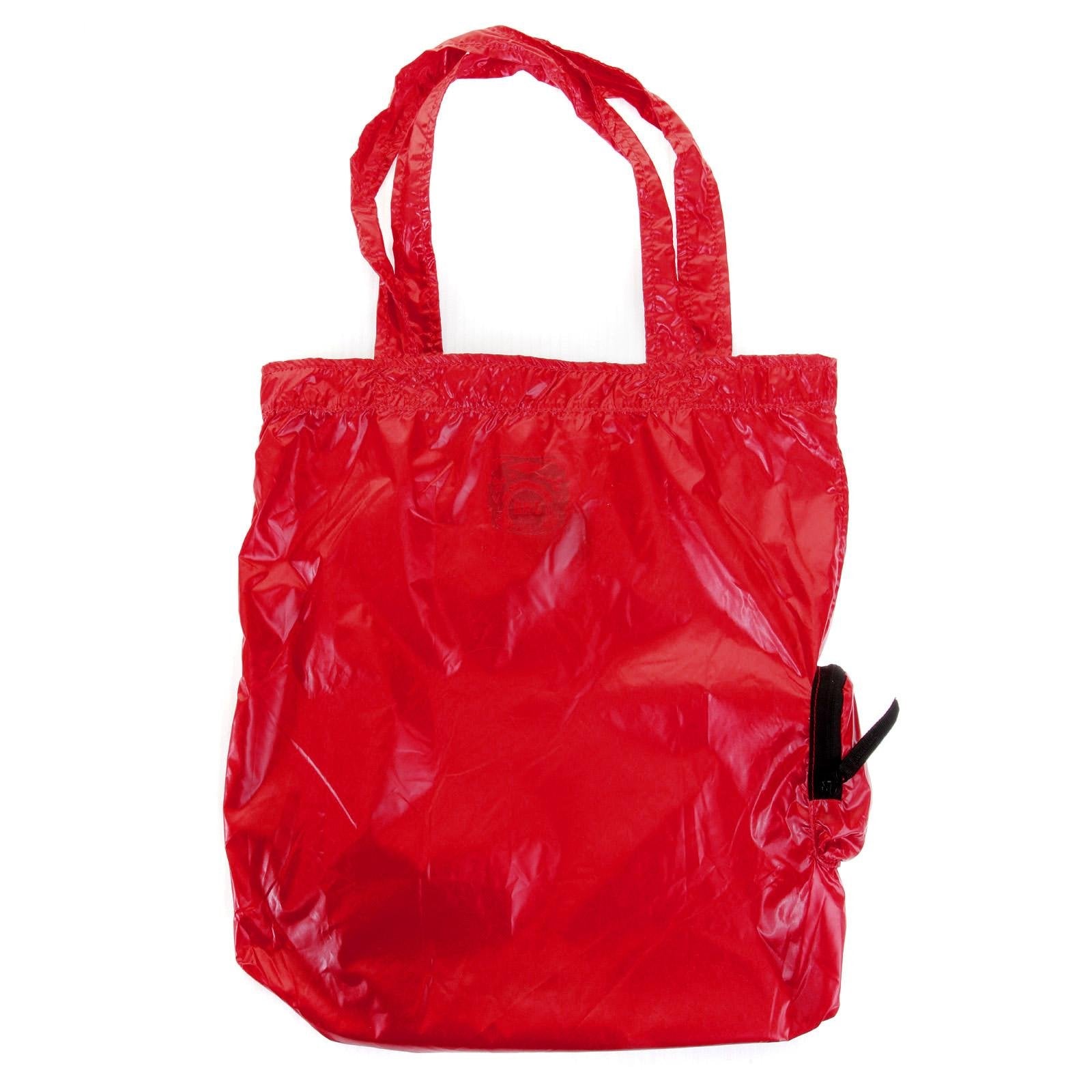 RMC MKWS UNISEX LIGHTWEIGHT RED NYLON BACKPACK WITH SELF-COLOURED SIGNATURE LOGO ON TOP FLAP REDM2129