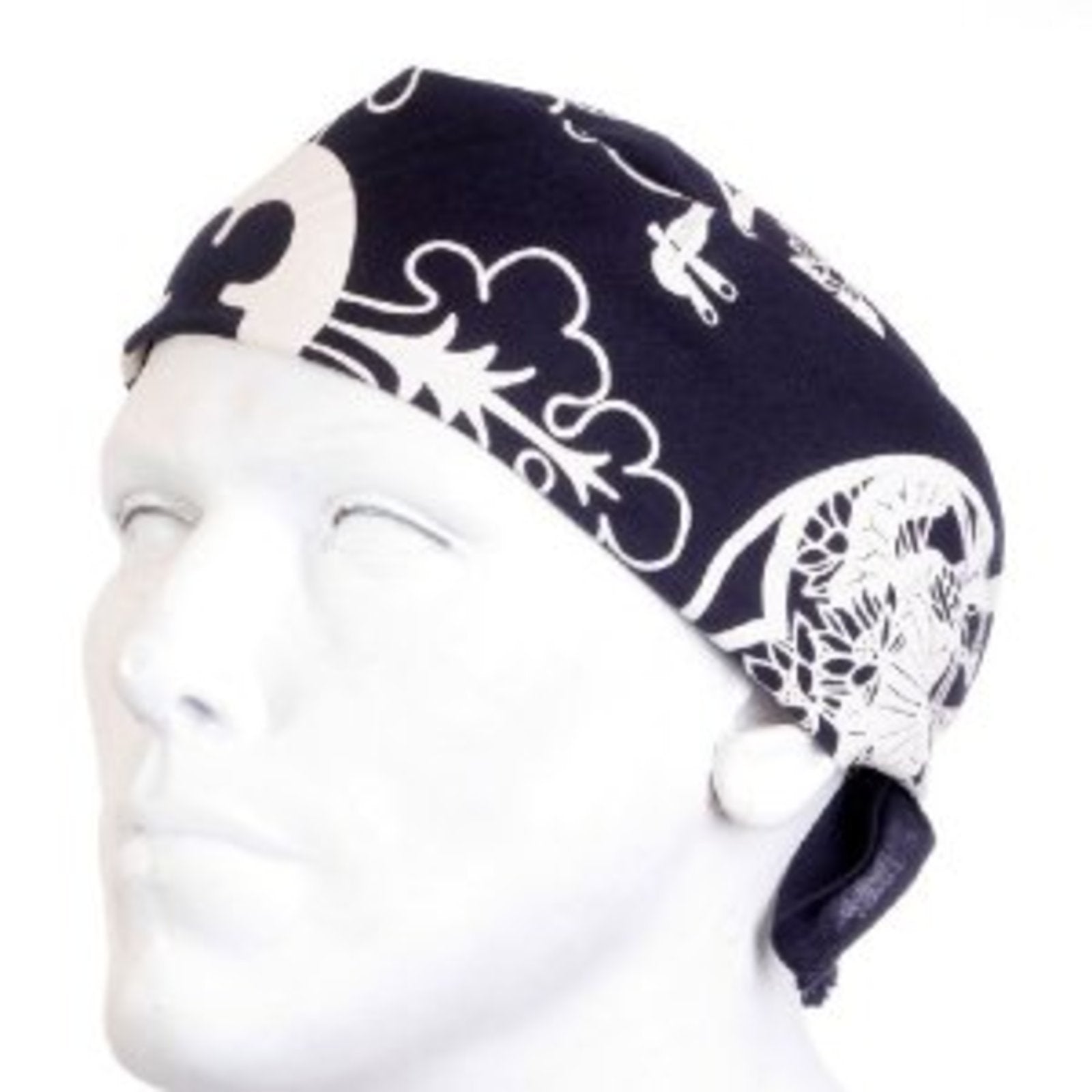 RMC JEANS 100% COTTON PRINTED BLACK BANDANA FOR MEN RMC JEANS2934