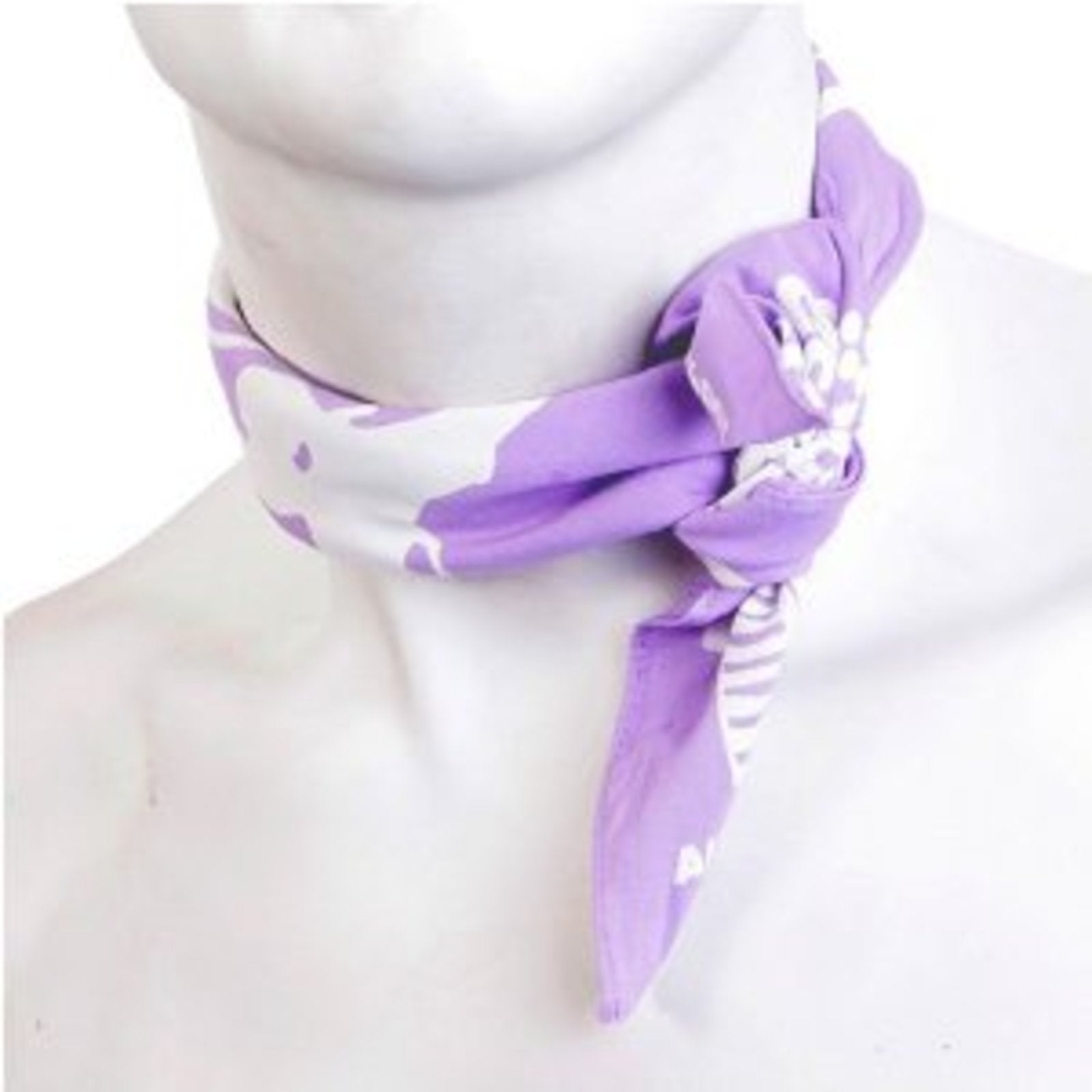 RMC JEANS 100% COTTON PRINTED LIGHT PURPLE BANDANA FOR MEN RMC JEANS2937