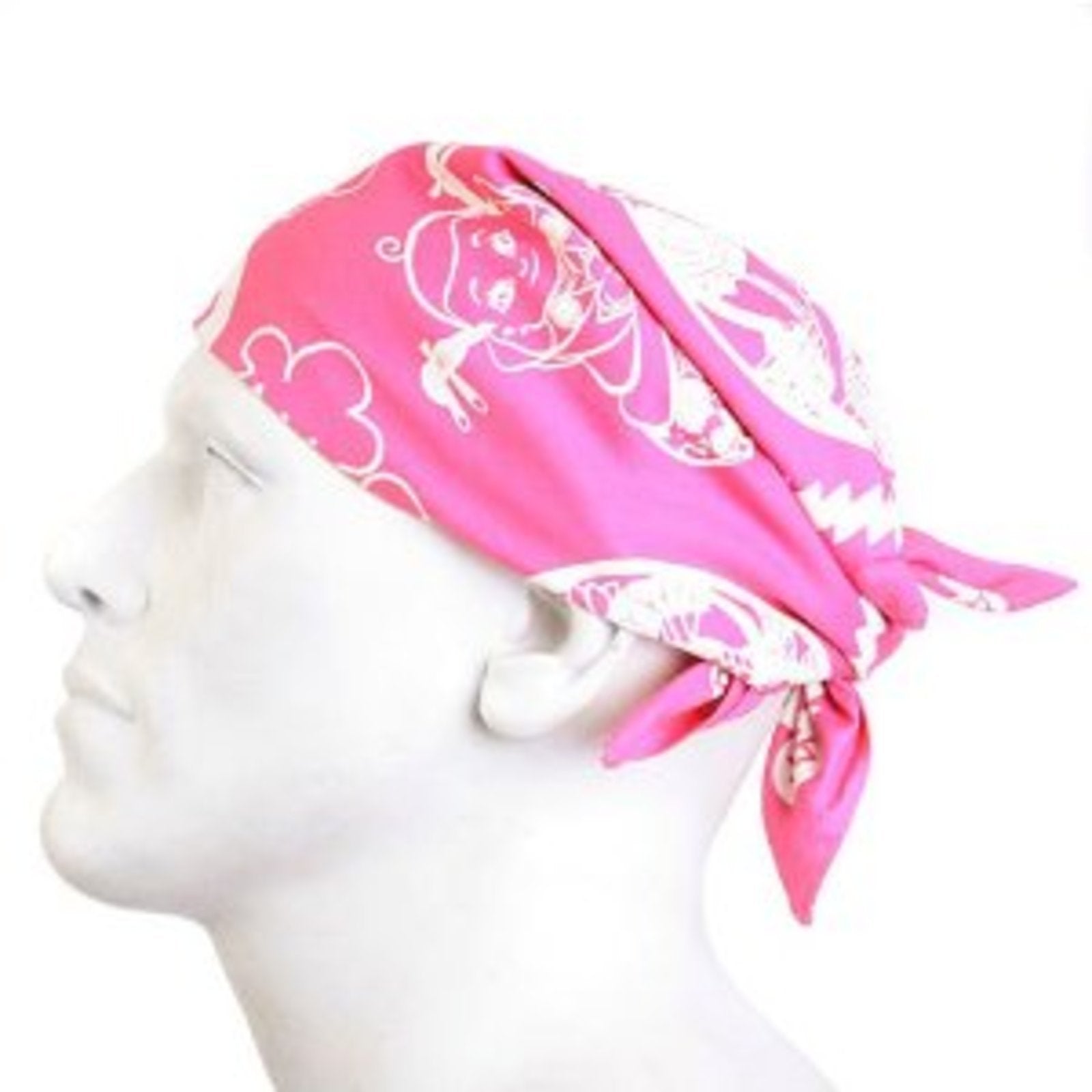 RMC JEANS PRINTED PINK 100% COTTON BANDANA FOR MEN RMC JEANS2933