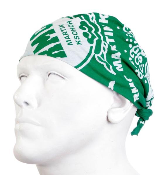 RMC JEANS 100% COTTON GREEN PRINTED BANDANA FOR MEN RMC JEANS2918