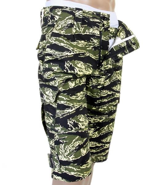 RMC Martin Ksohoh MKWS Genuine Mens Super Exclusive Design Green Camo Pattern Shorts REDM0467